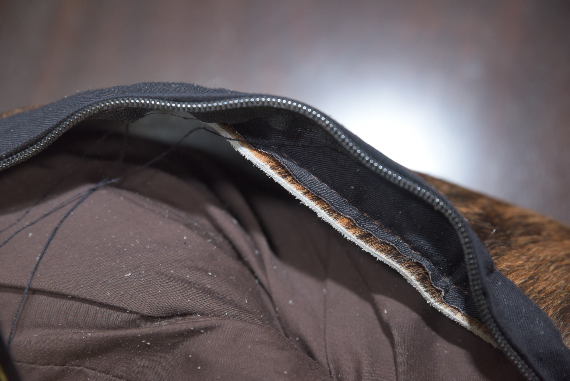 Calf Hide and Leather Armchair by Bernhardt