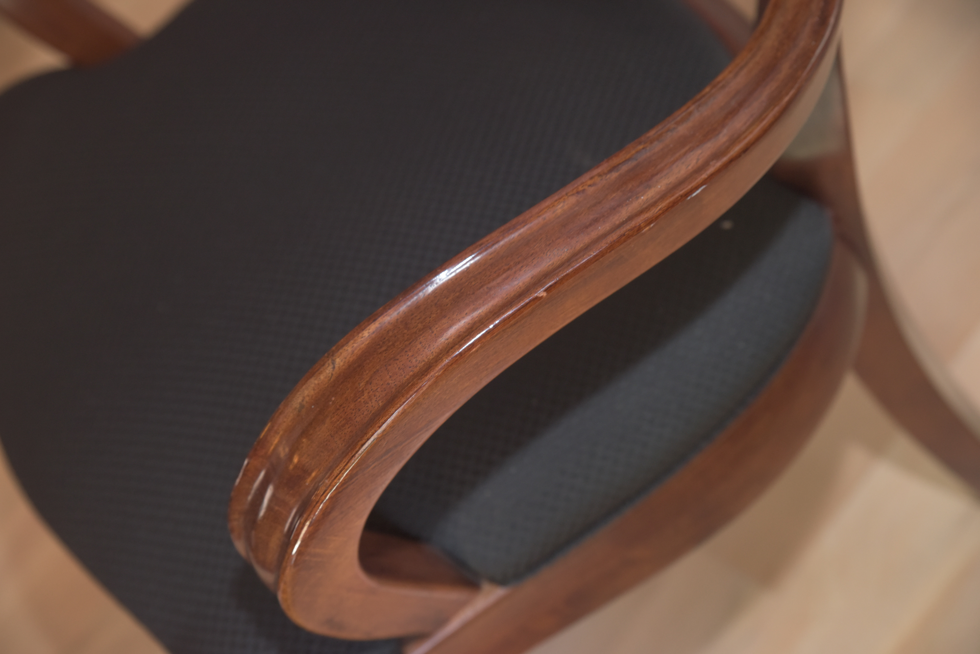 Double Ring Back Wooden Chairs by American Drew