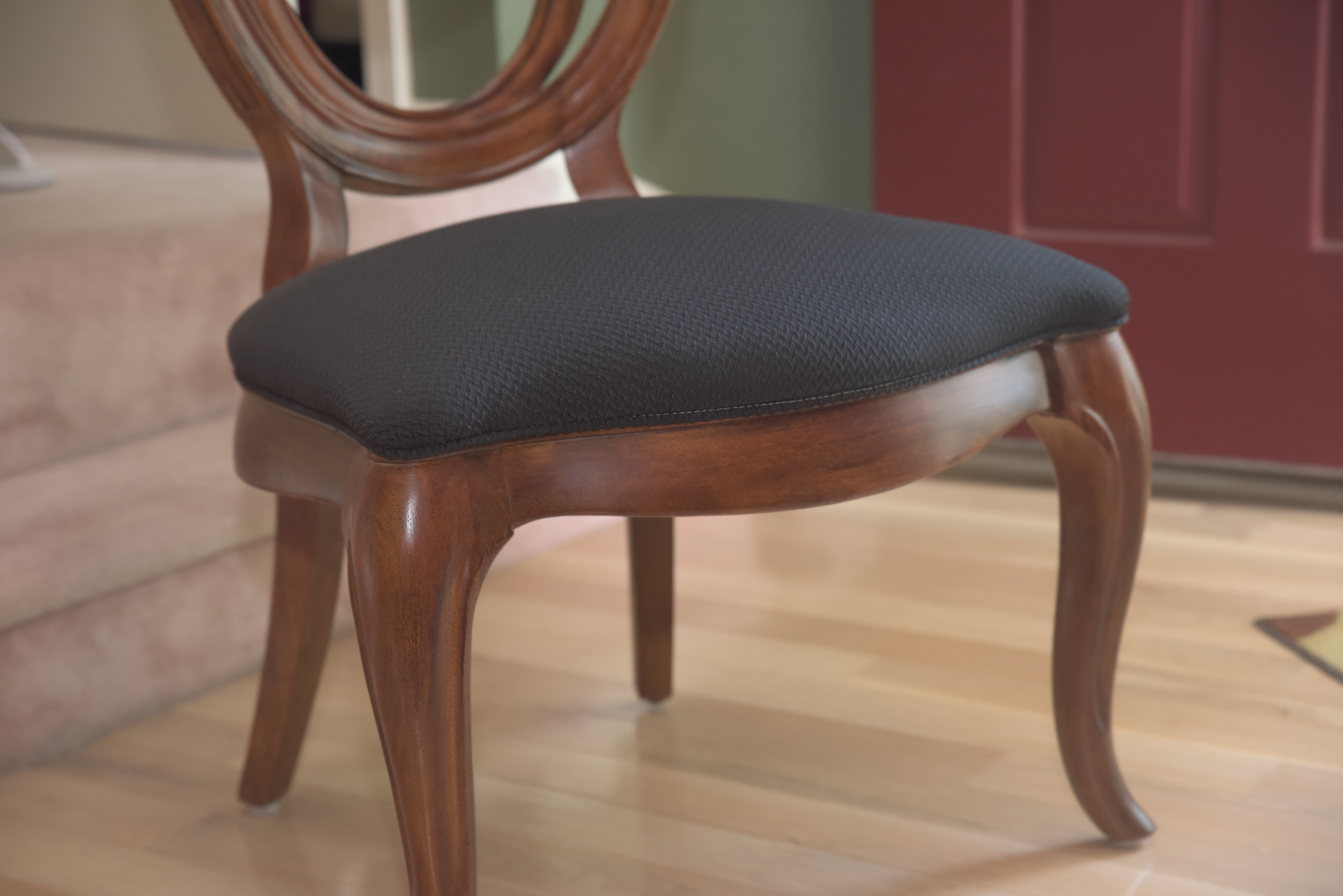 Double Ring Back Wooden Chairs by American Drew