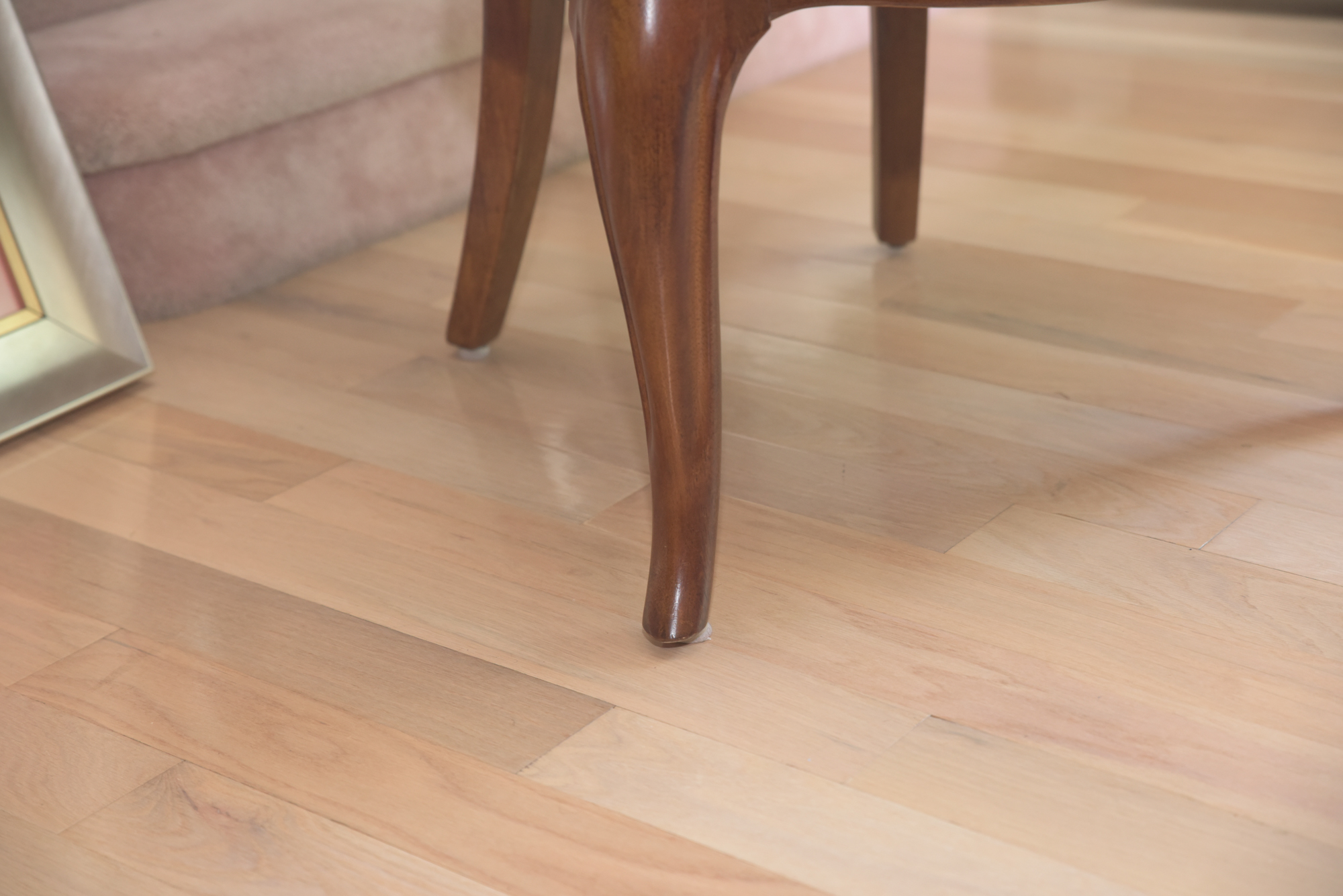 Double Ring Back Wooden Chairs by American Drew