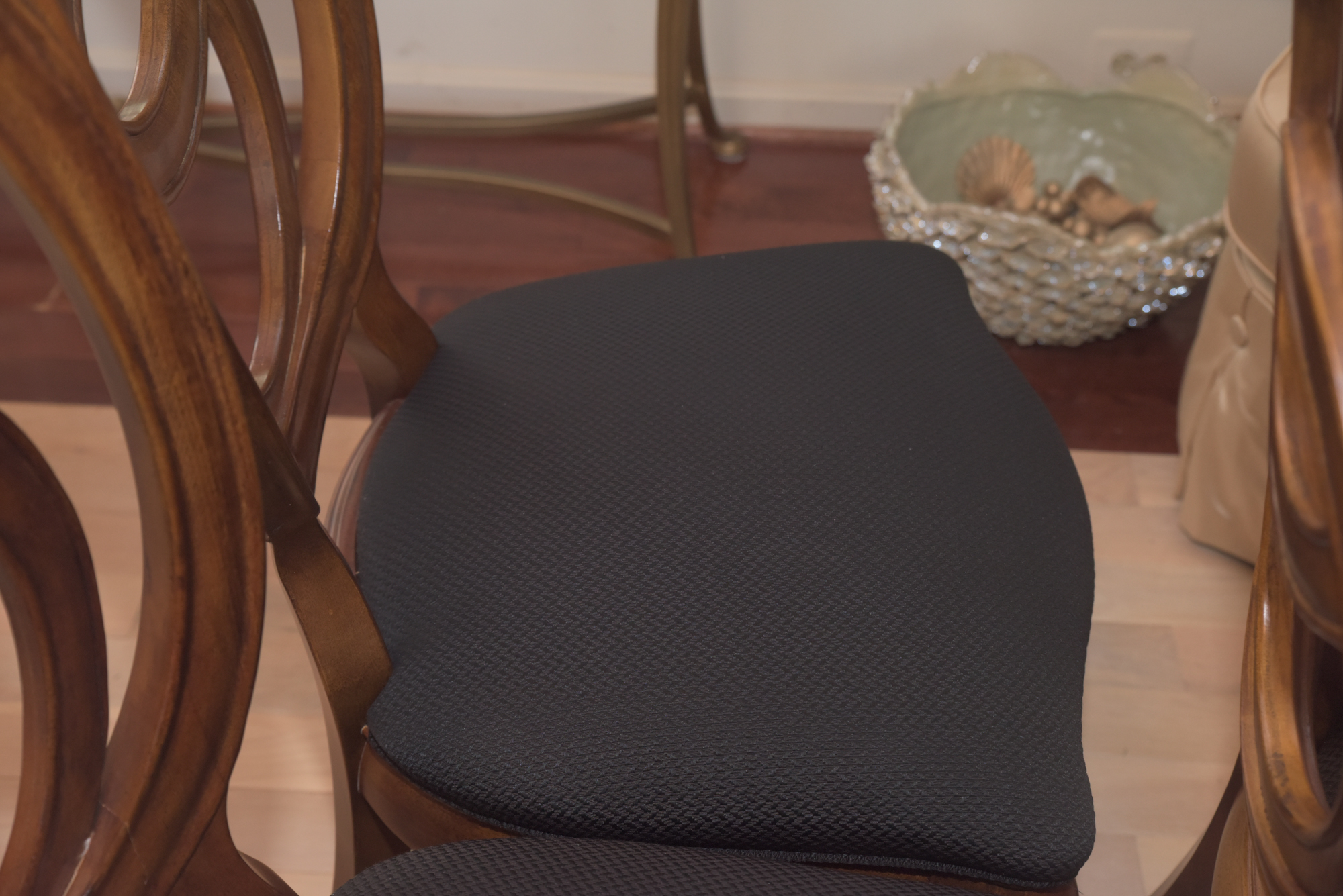 Double Ring Back Wooden Chairs by American Drew