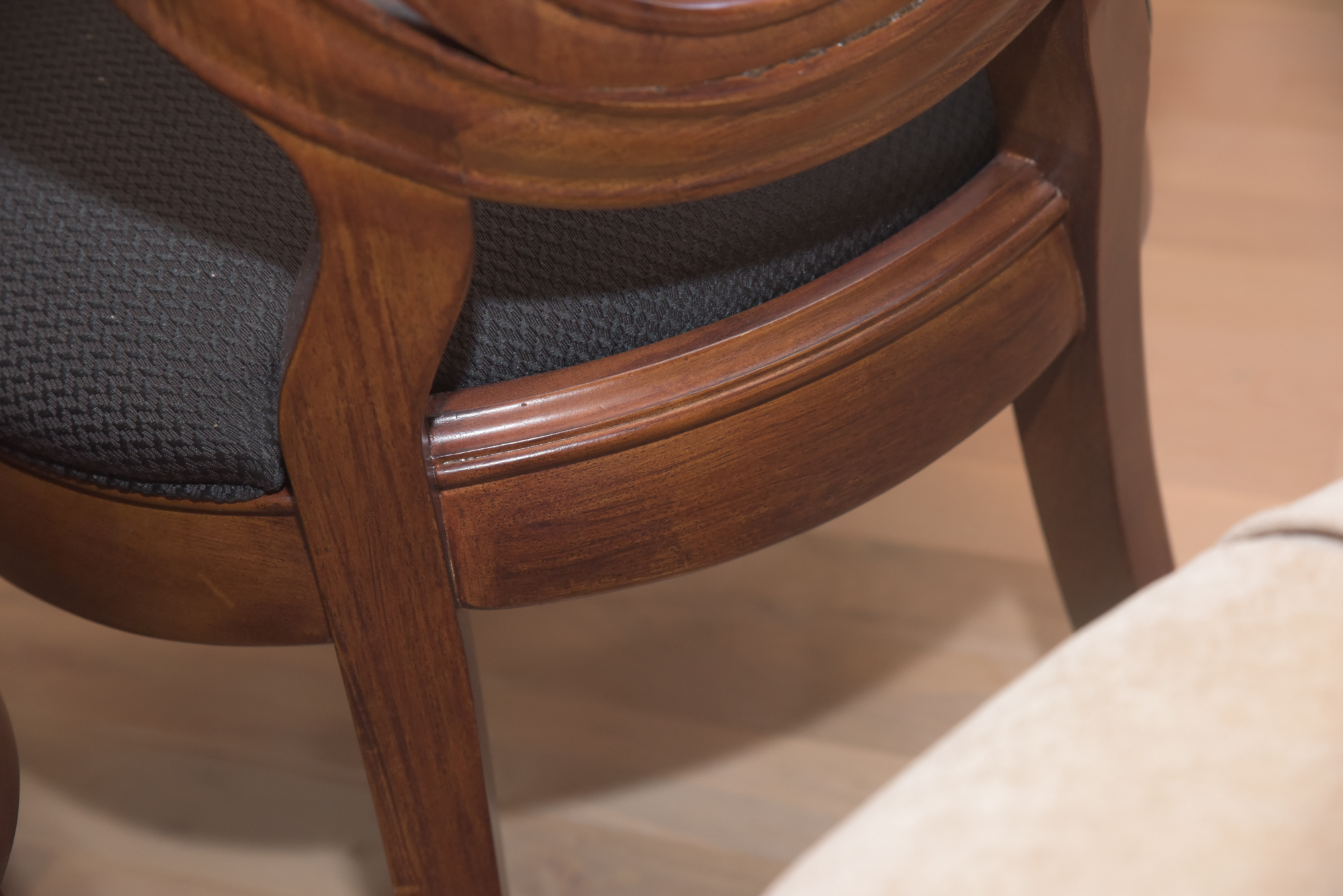 Double Ring Back Wooden Chairs by American Drew