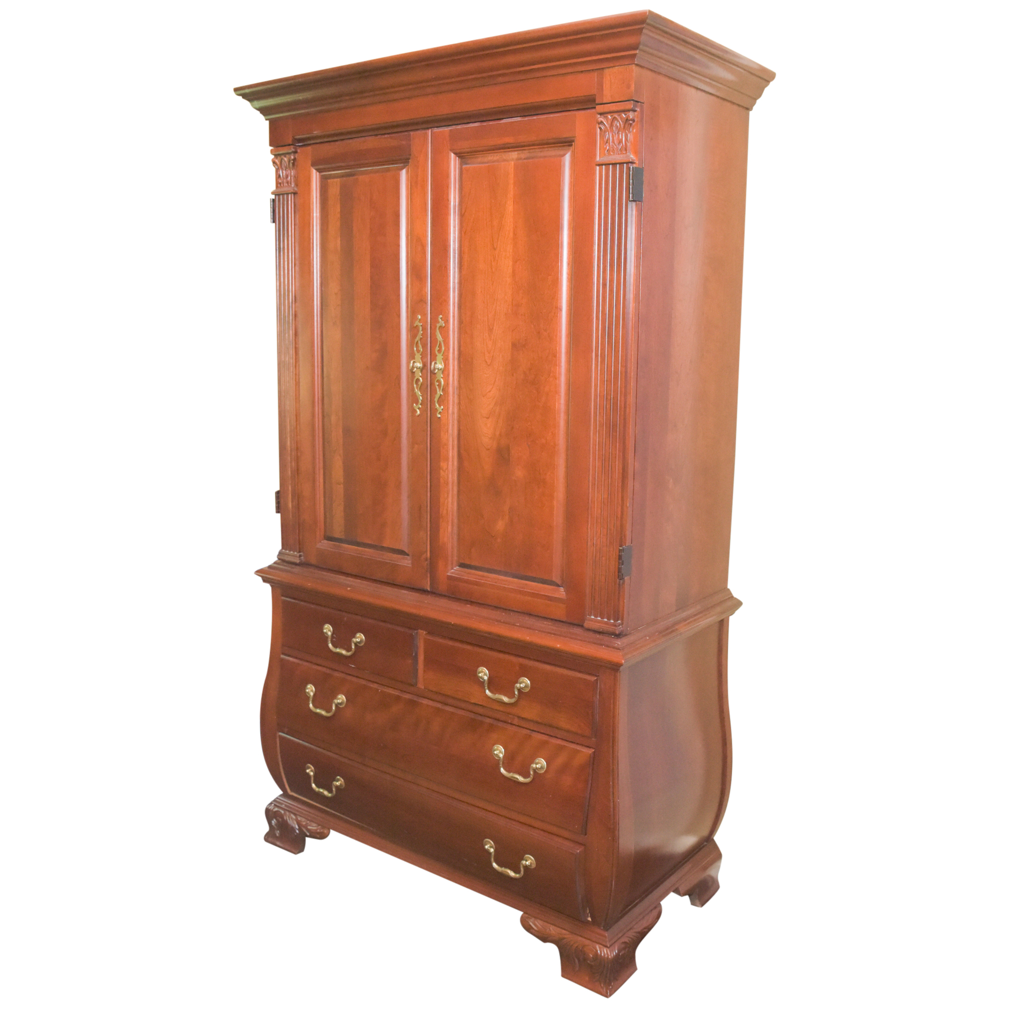 Pennsylvania House Cherry Entertainment Armoire