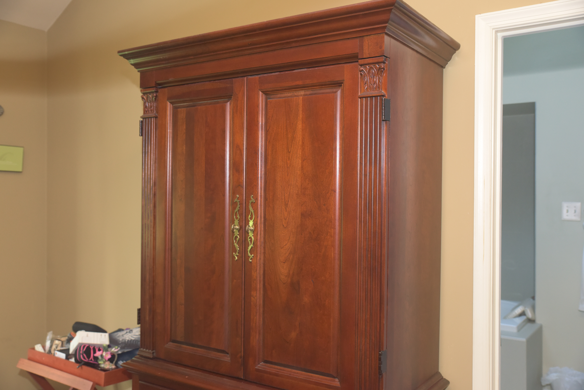 Pennsylvania House Cherry Entertainment Armoire