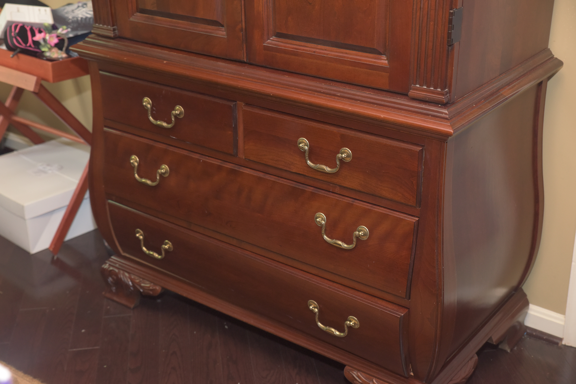 Pennsylvania House Cherry Entertainment Armoire