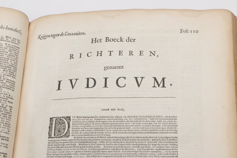 Circa 1639 Early Edition Statenvertaling Dutch Bible