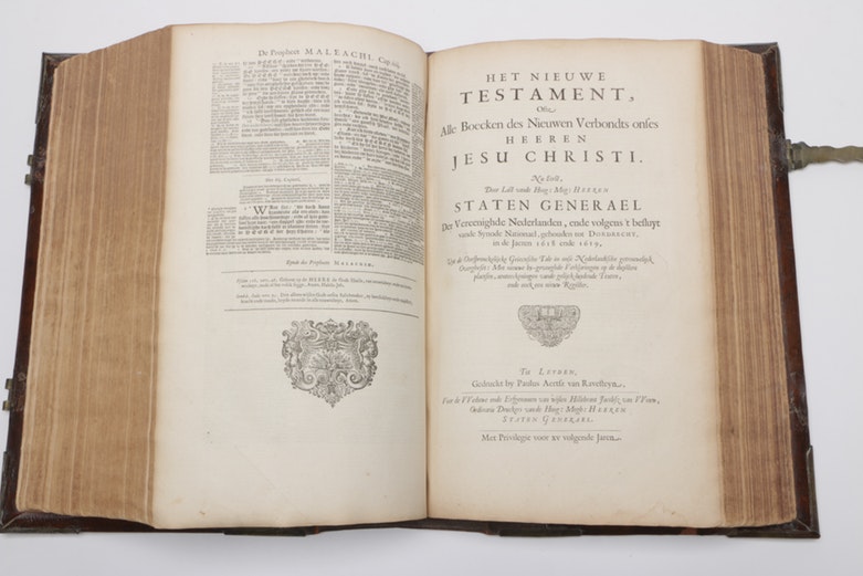 Circa 1639 Early Edition Statenvertaling Dutch Bible