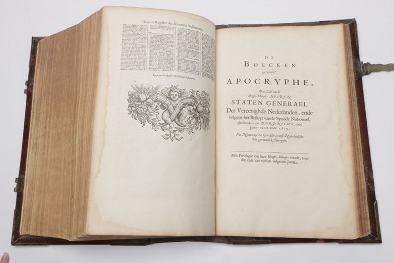 Circa 1639 Early Edition Statenvertaling Dutch Bible