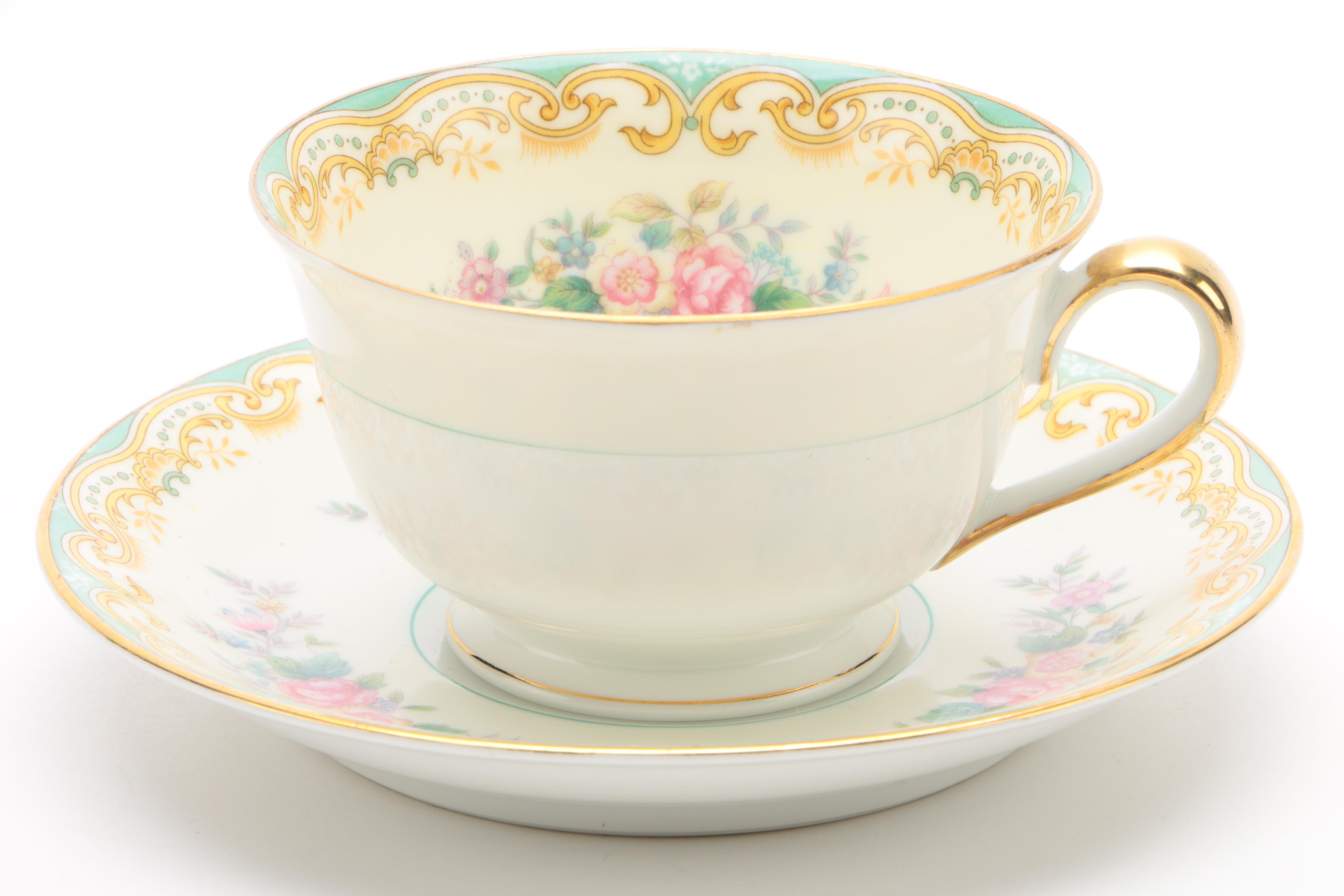 Vintage Noritake "Delta" Porcelain Dinnerware