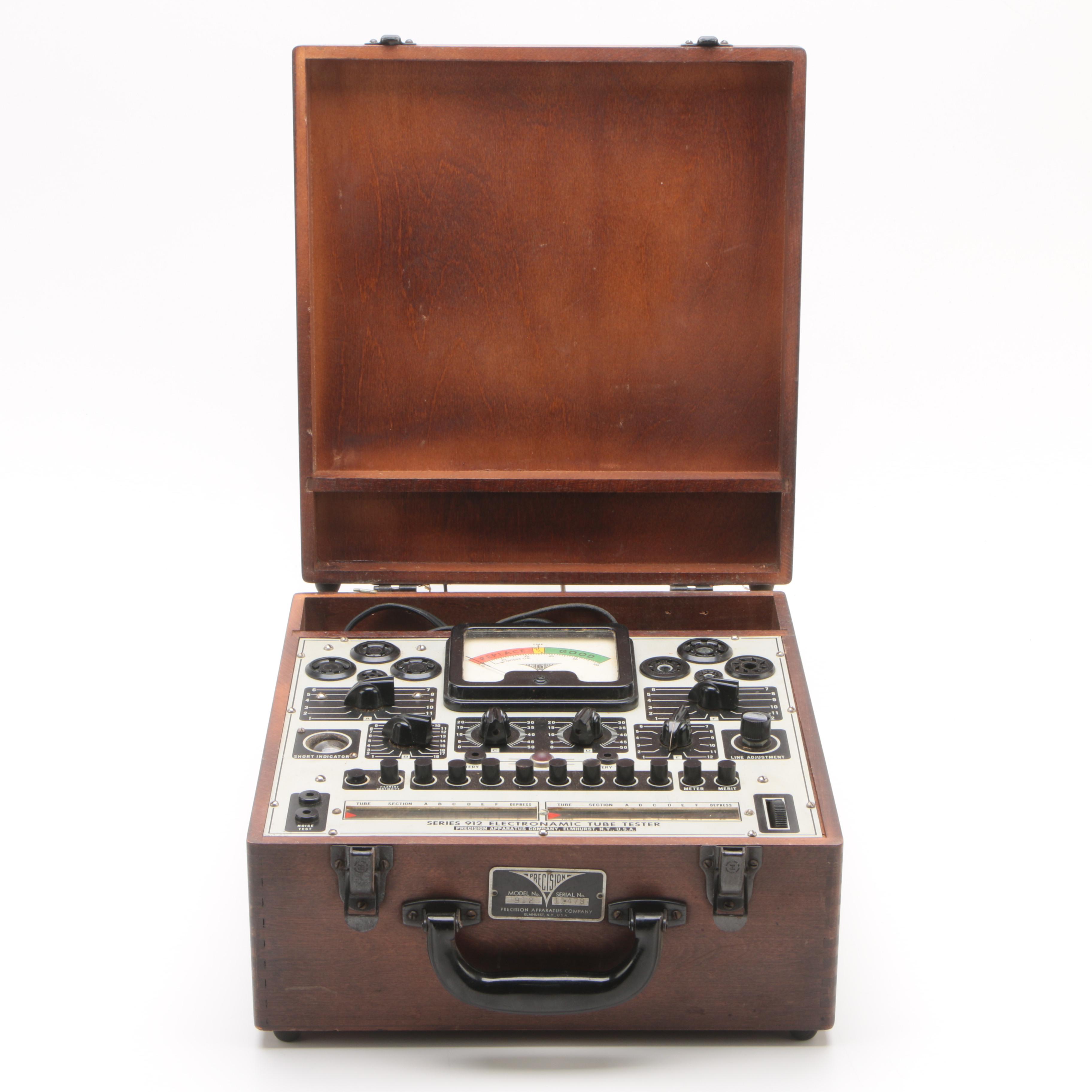 Precision Apparatus Company Series 912 Electronamic Tube Tester