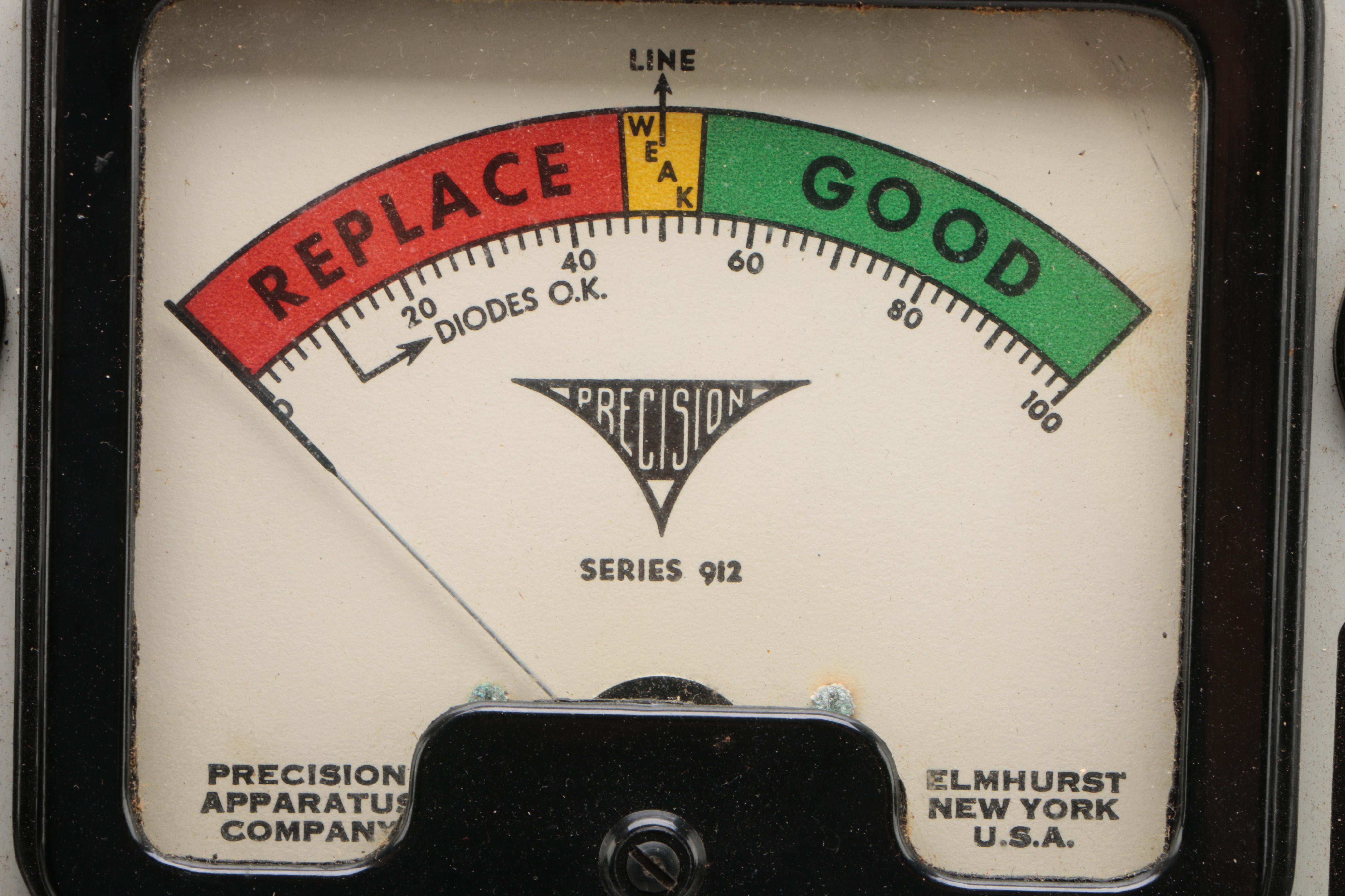 Precision Apparatus Company Series 912 Electronamic Tube Tester
