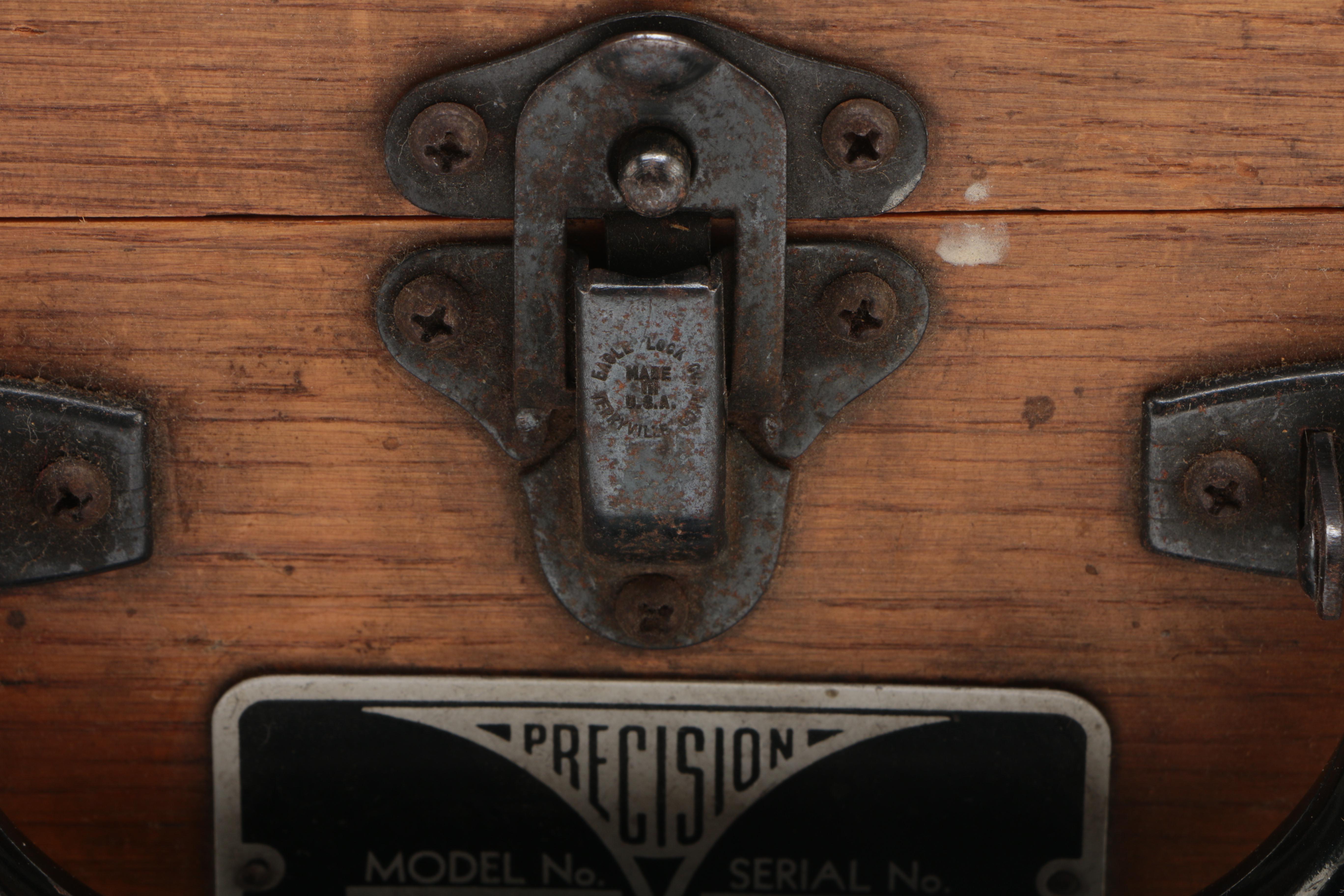 Vintage Precision Apparatus Multi-Master Tube Tester in Case