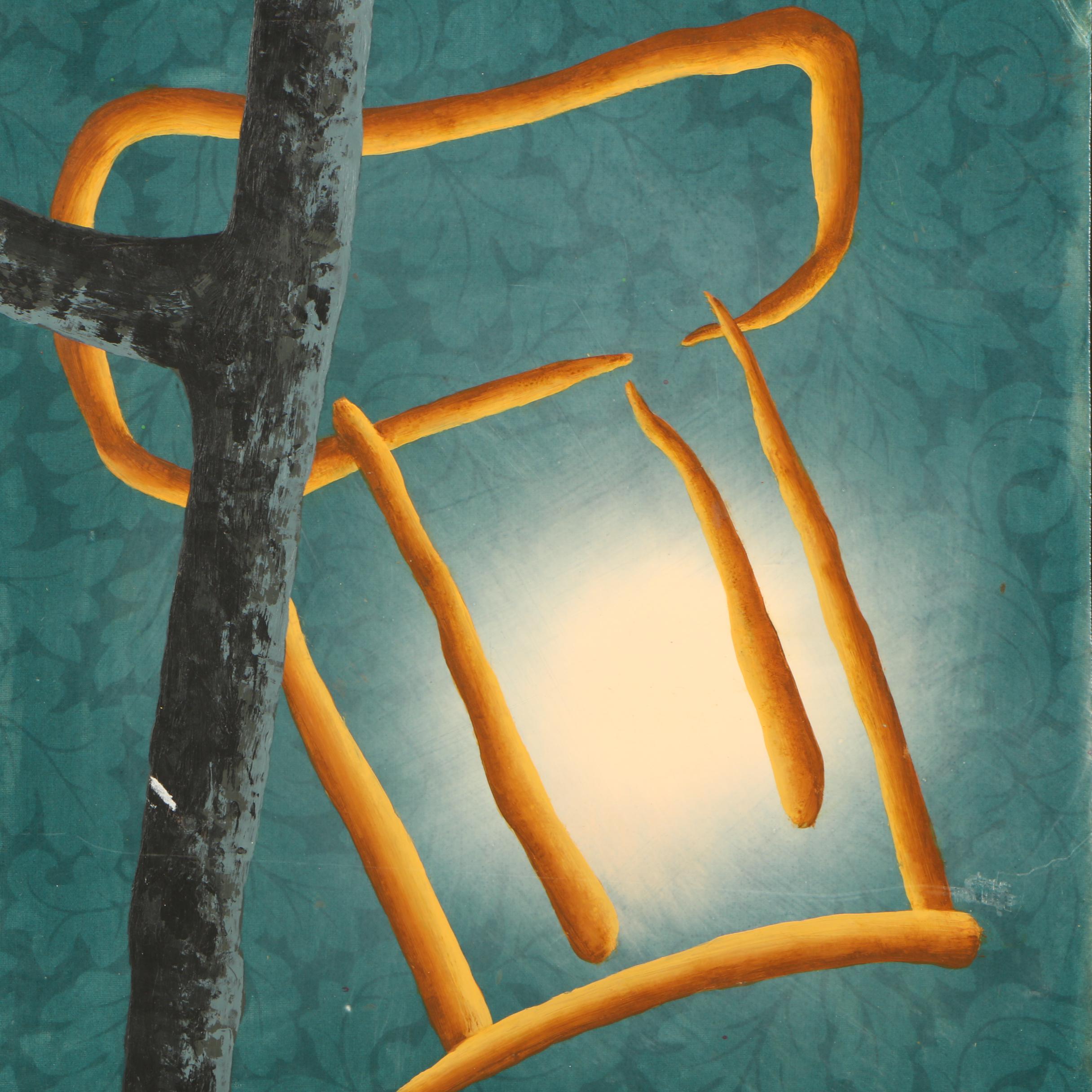 Steven LaRose 1995 Acrylic Paintings on Fabric