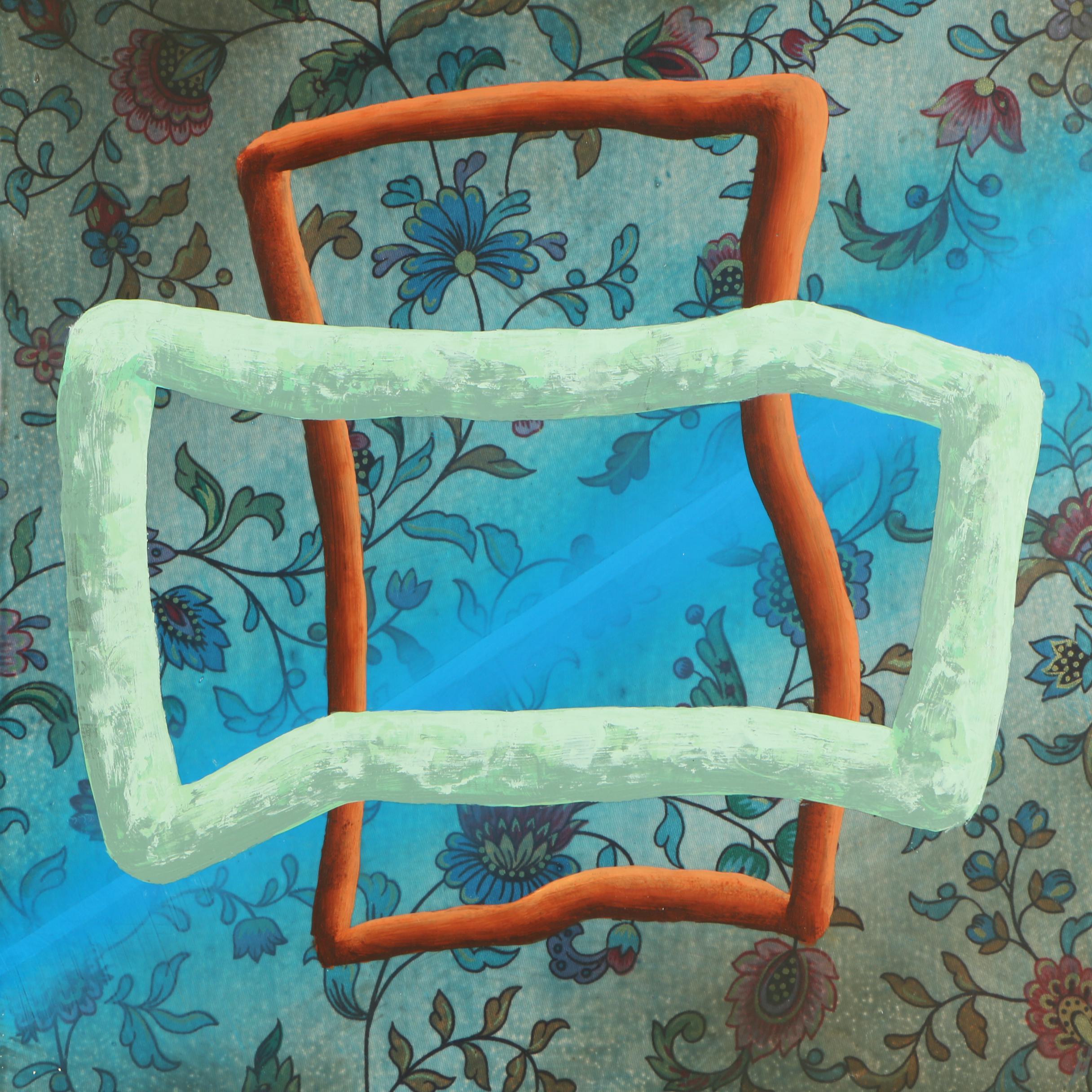 Steven LaRose 1995 Acrylic Paintings on Fabric