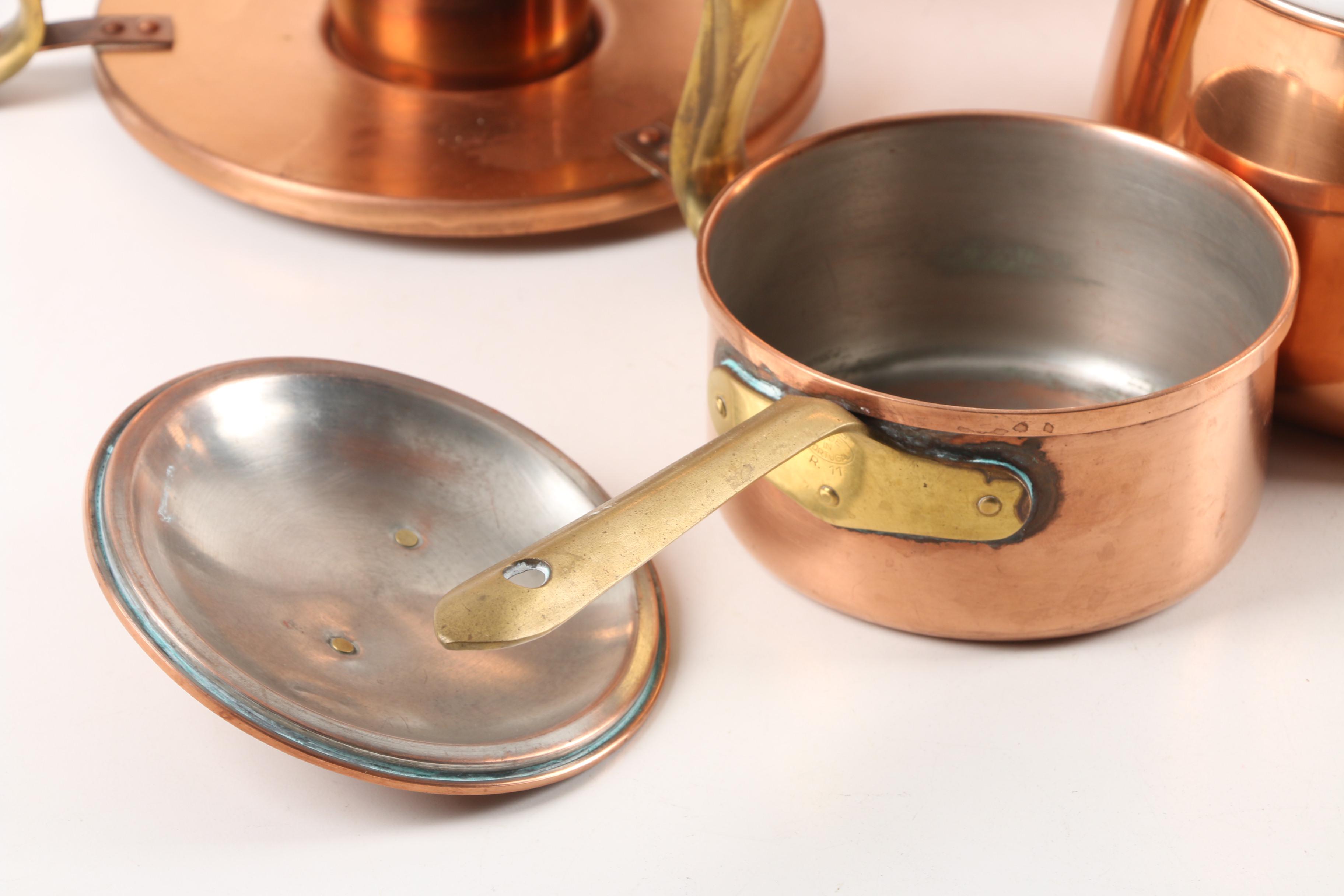 Copper Cookware Featuring Tagus Portugal