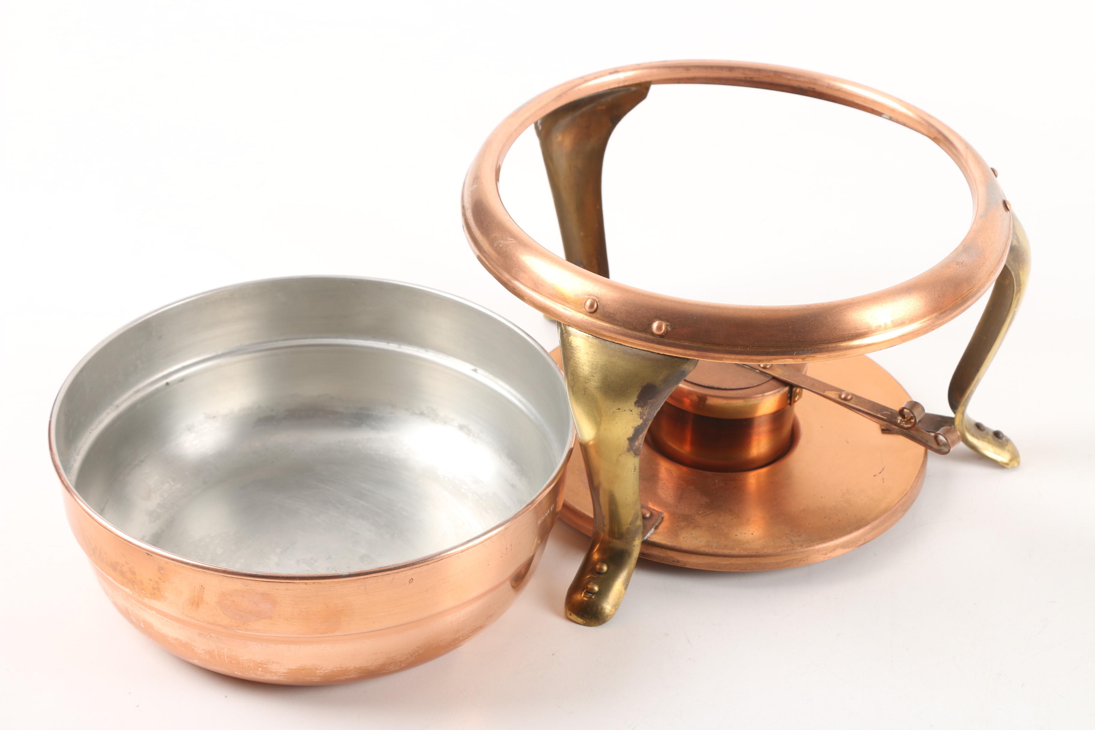 Copper Cookware Featuring Tagus Portugal