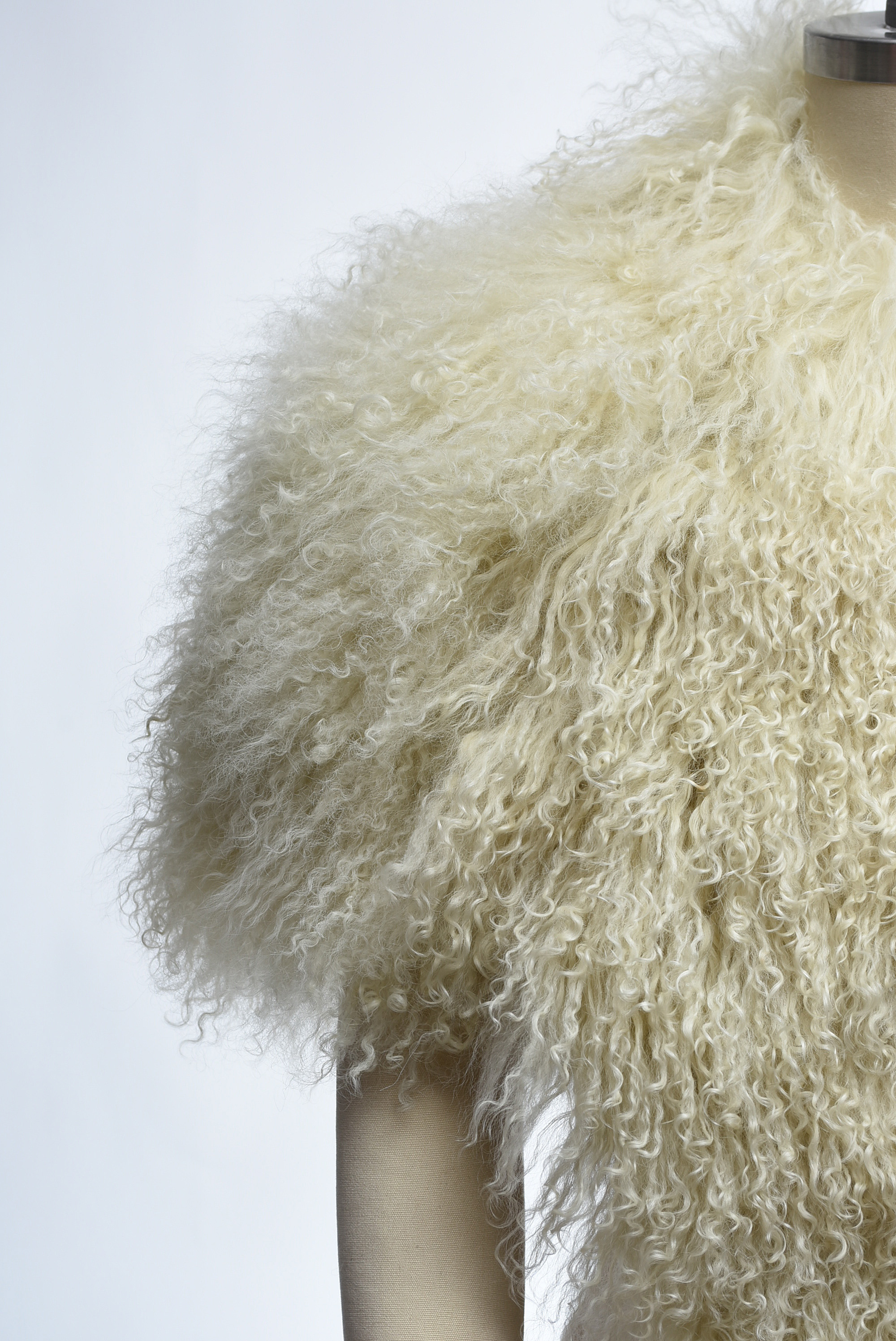 Maison Martin Margiela Mongolian Fur Capelet