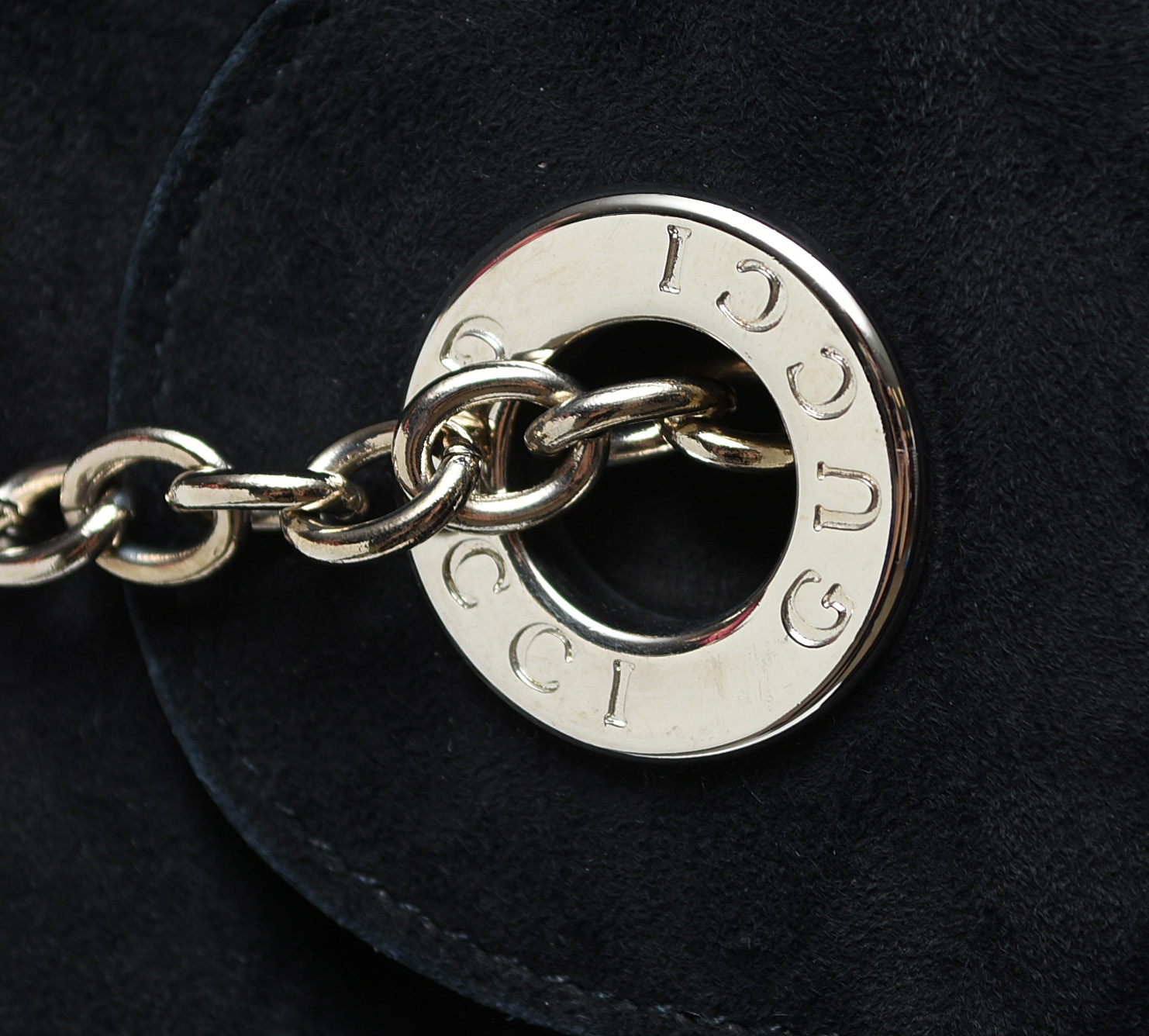 Gucci Black Lamb Suede Tunic with Belt