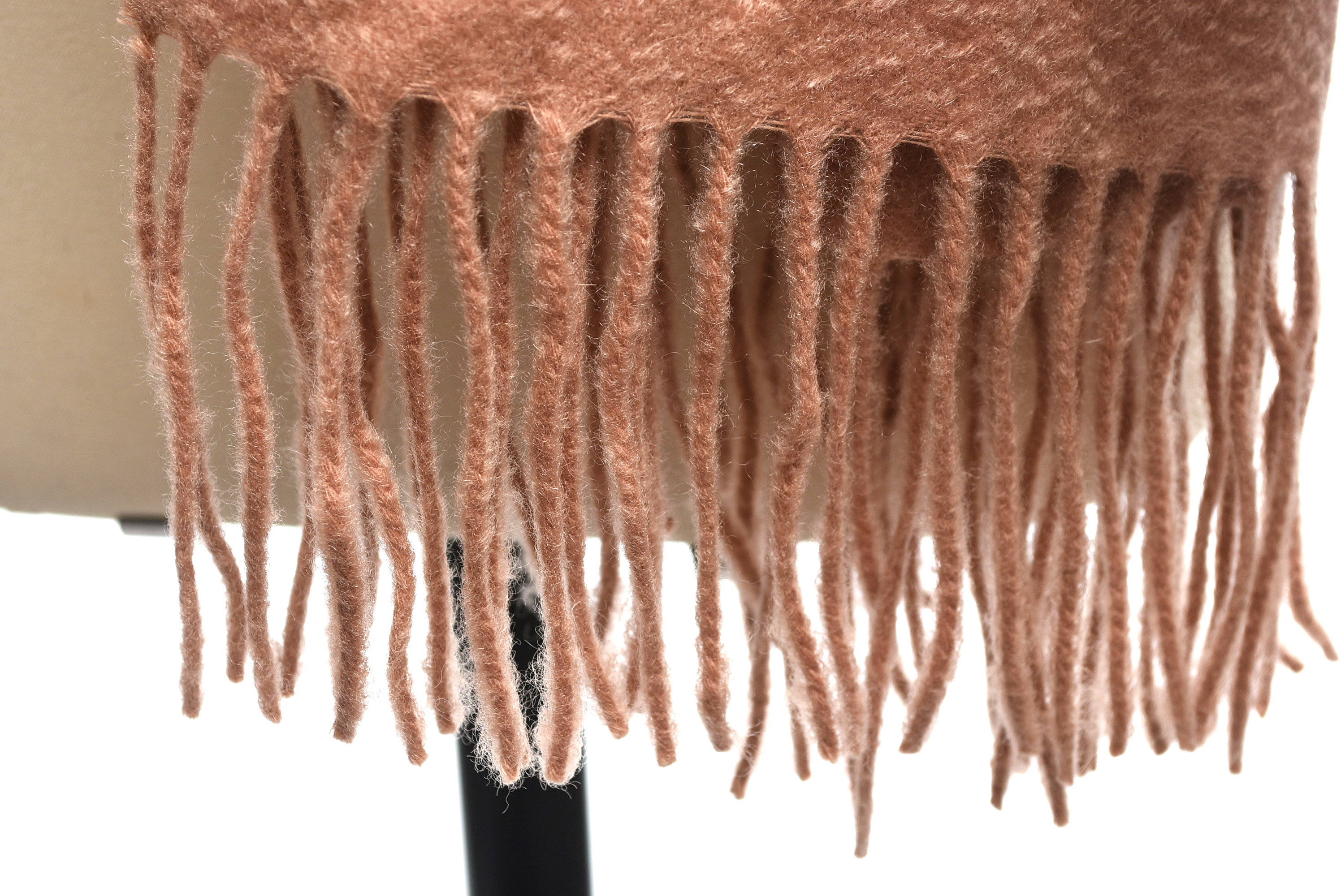 TSE Cashmere Wrap in Caramel, Made in Scotland