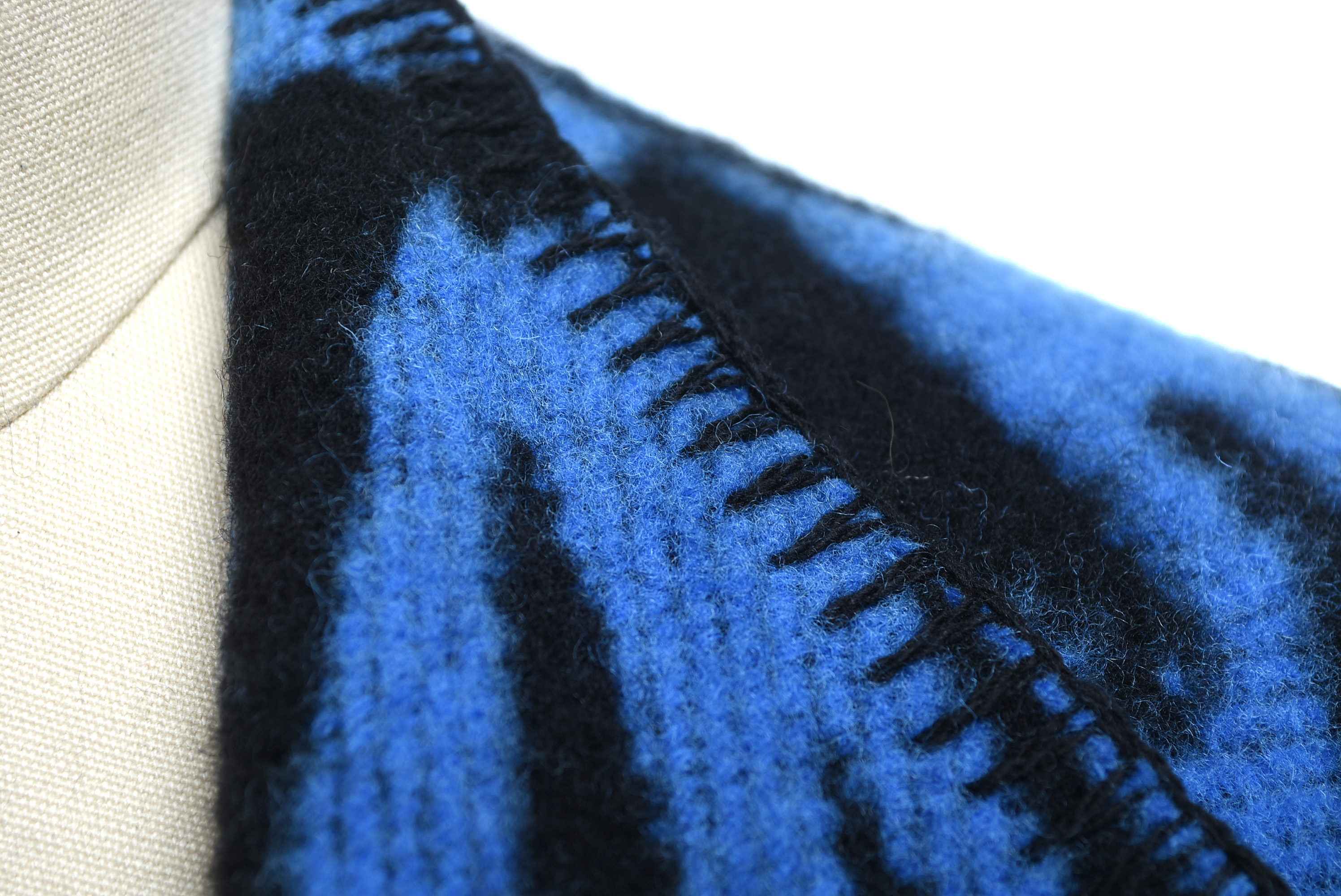 Burberry Prorsum Wool and Cashmere Blend Jacquard Cape