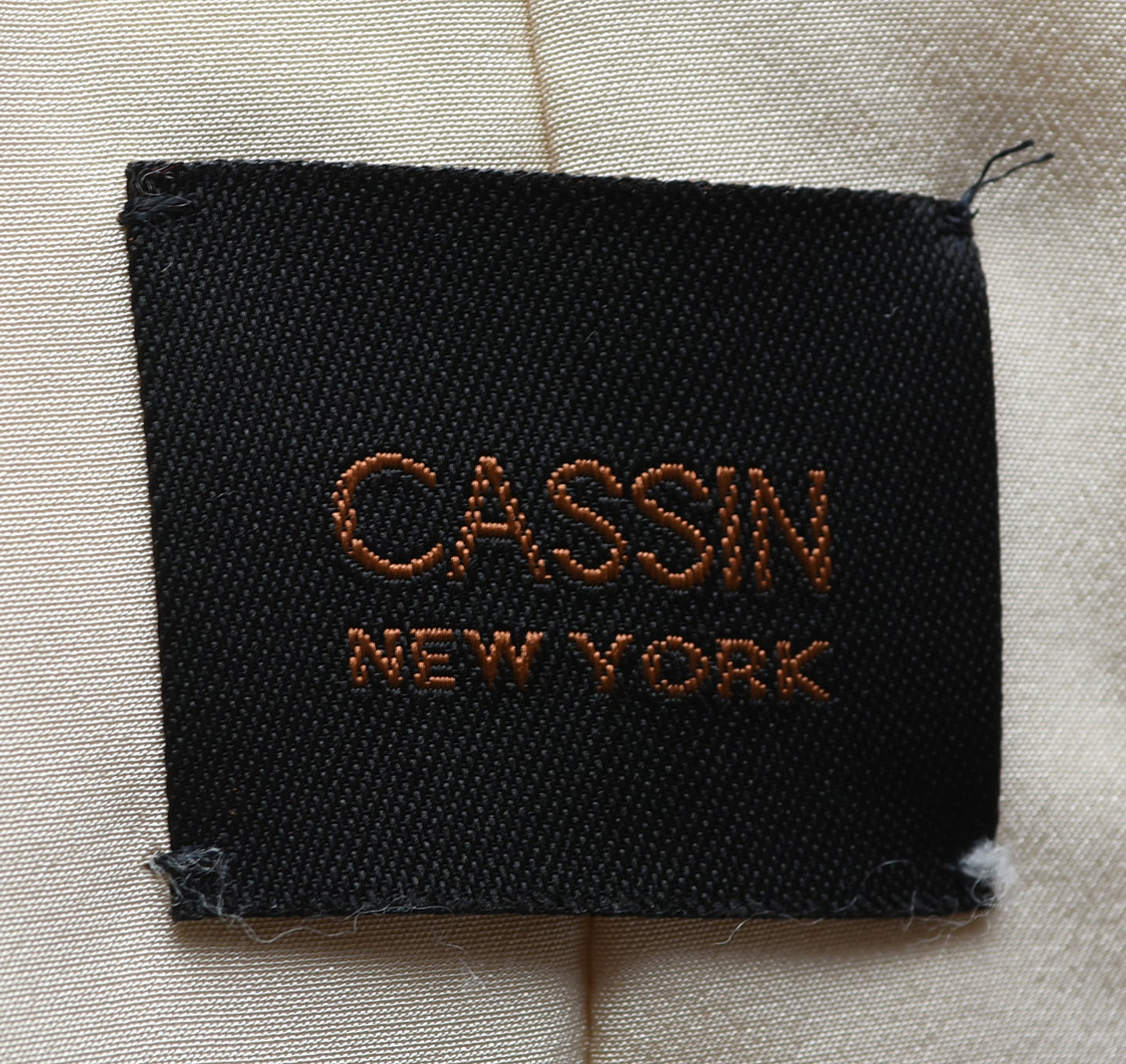 Cassin of New York Blonde Mink Fur Shrug