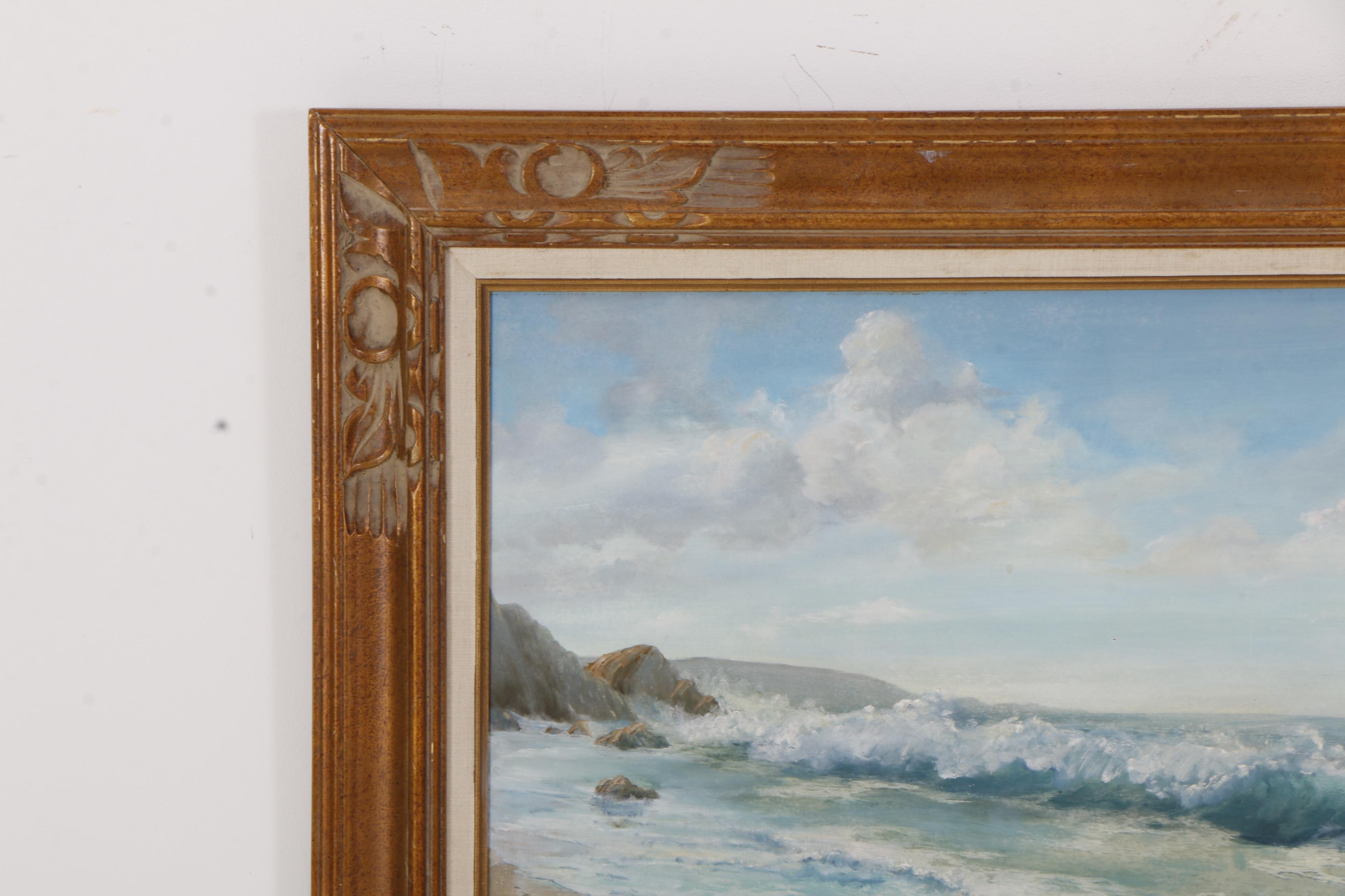Cecil Lee Oil Painting of Seascape