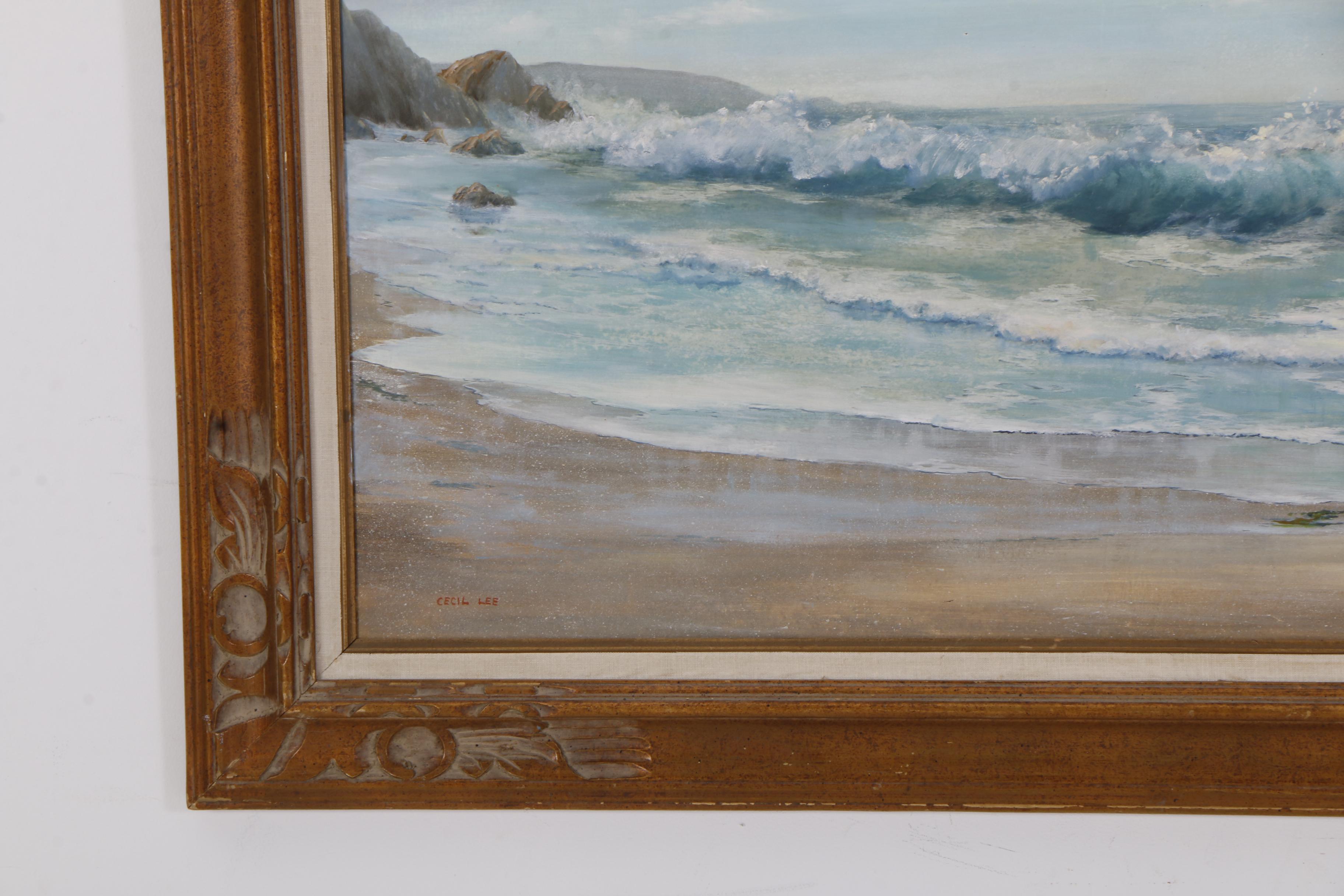 Cecil Lee Oil Painting of Seascape