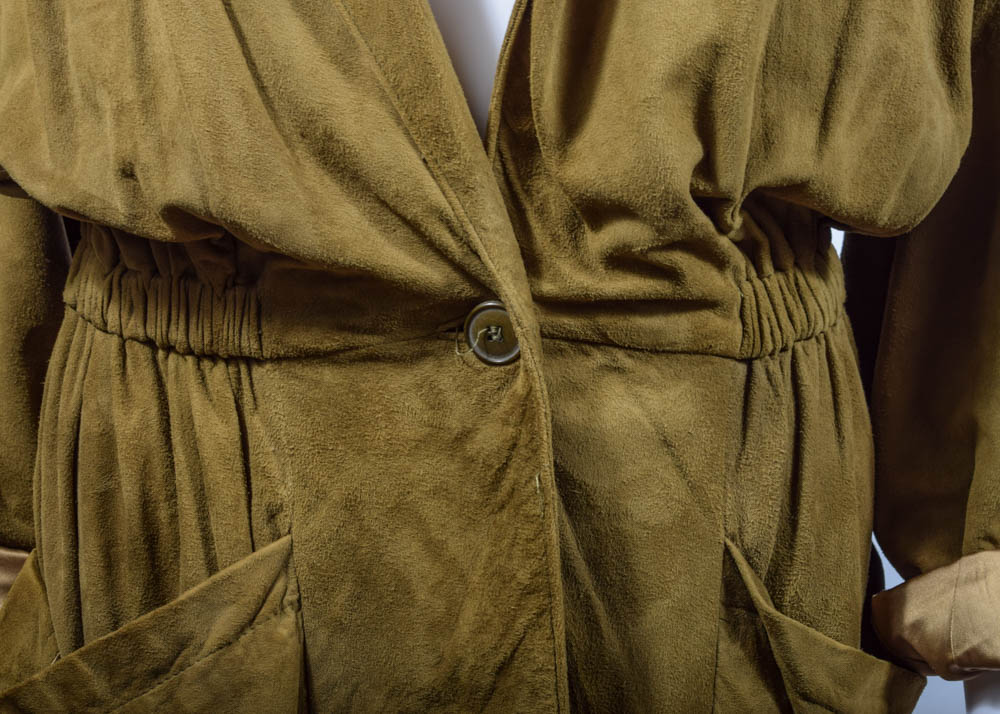 Vintage Tannery West Leather Bomber and a Lambskin Suede Jacket