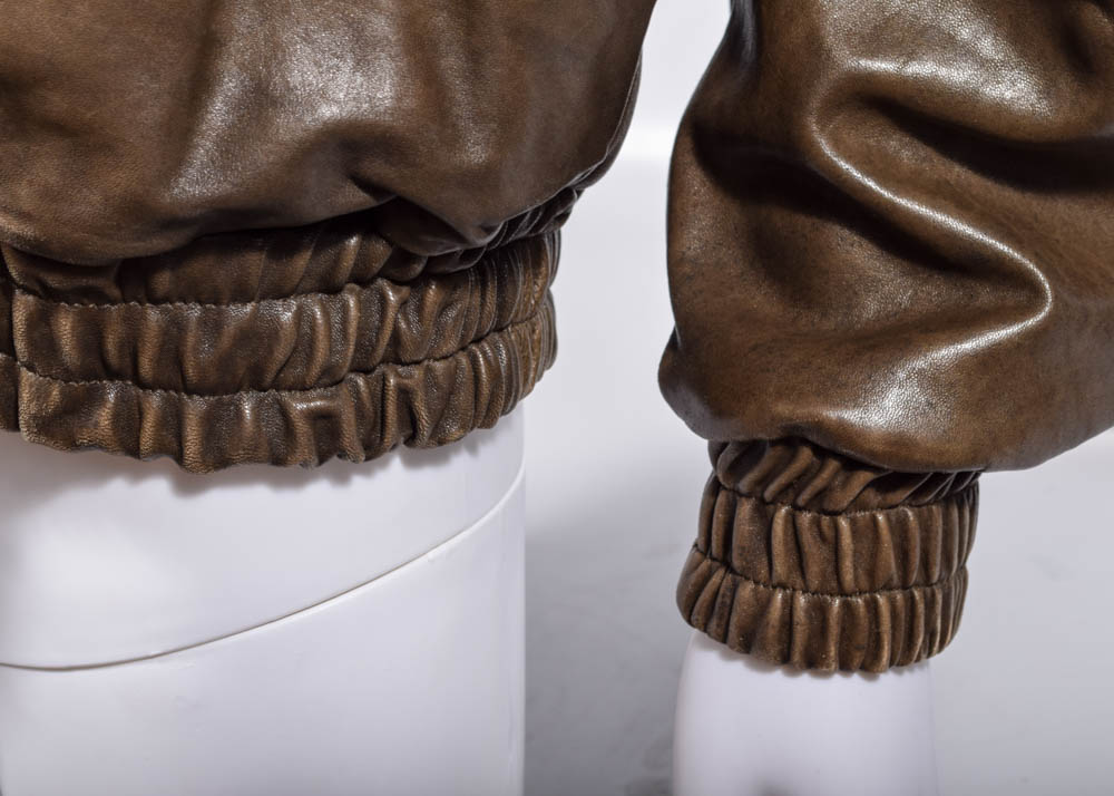 Vintage Tannery West Leather Bomber and a Lambskin Suede Jacket