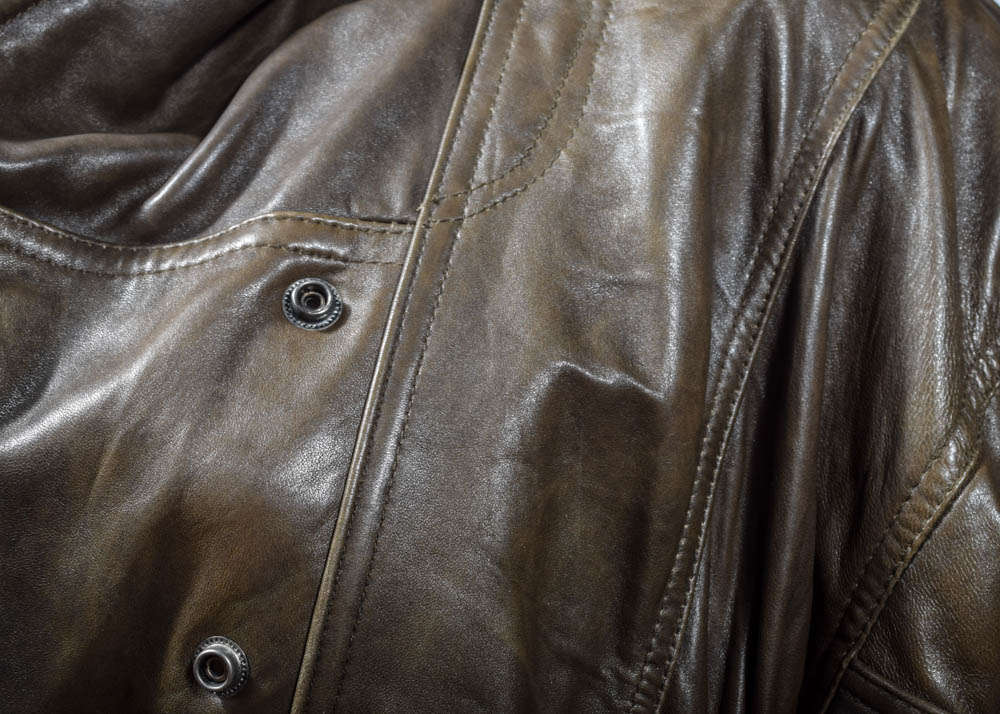 Vintage Tannery West Leather Bomber and a Lambskin Suede Jacket