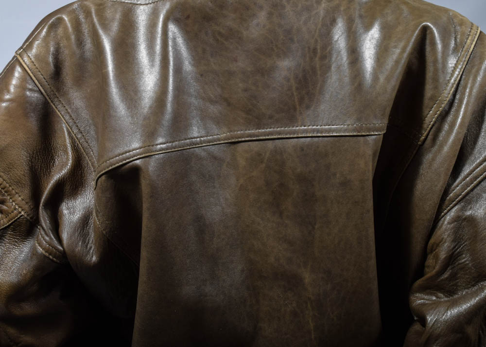 Vintage Tannery West Leather Bomber and a Lambskin Suede Jacket