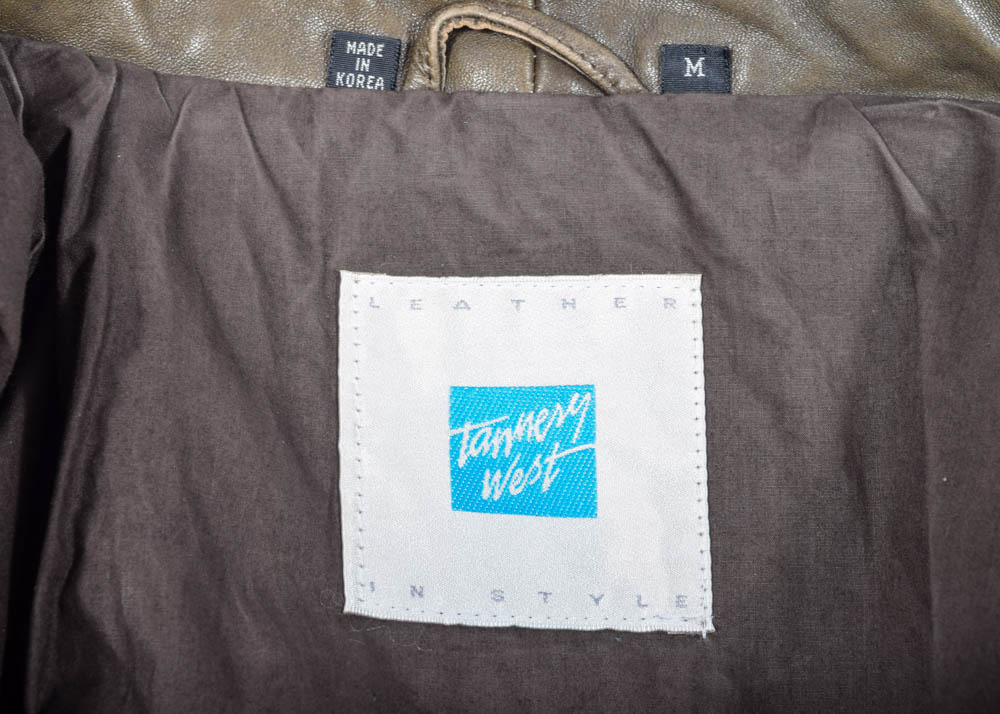 Vintage Tannery West Leather Bomber and a Lambskin Suede Jacket