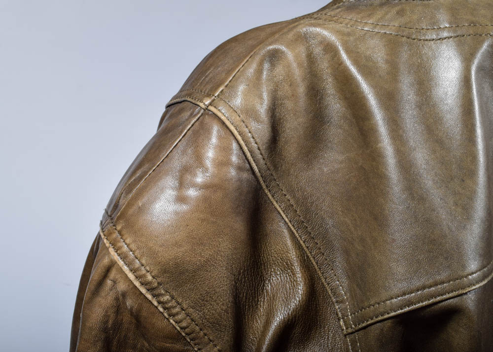 Vintage Tannery West Leather Bomber and a Lambskin Suede Jacket