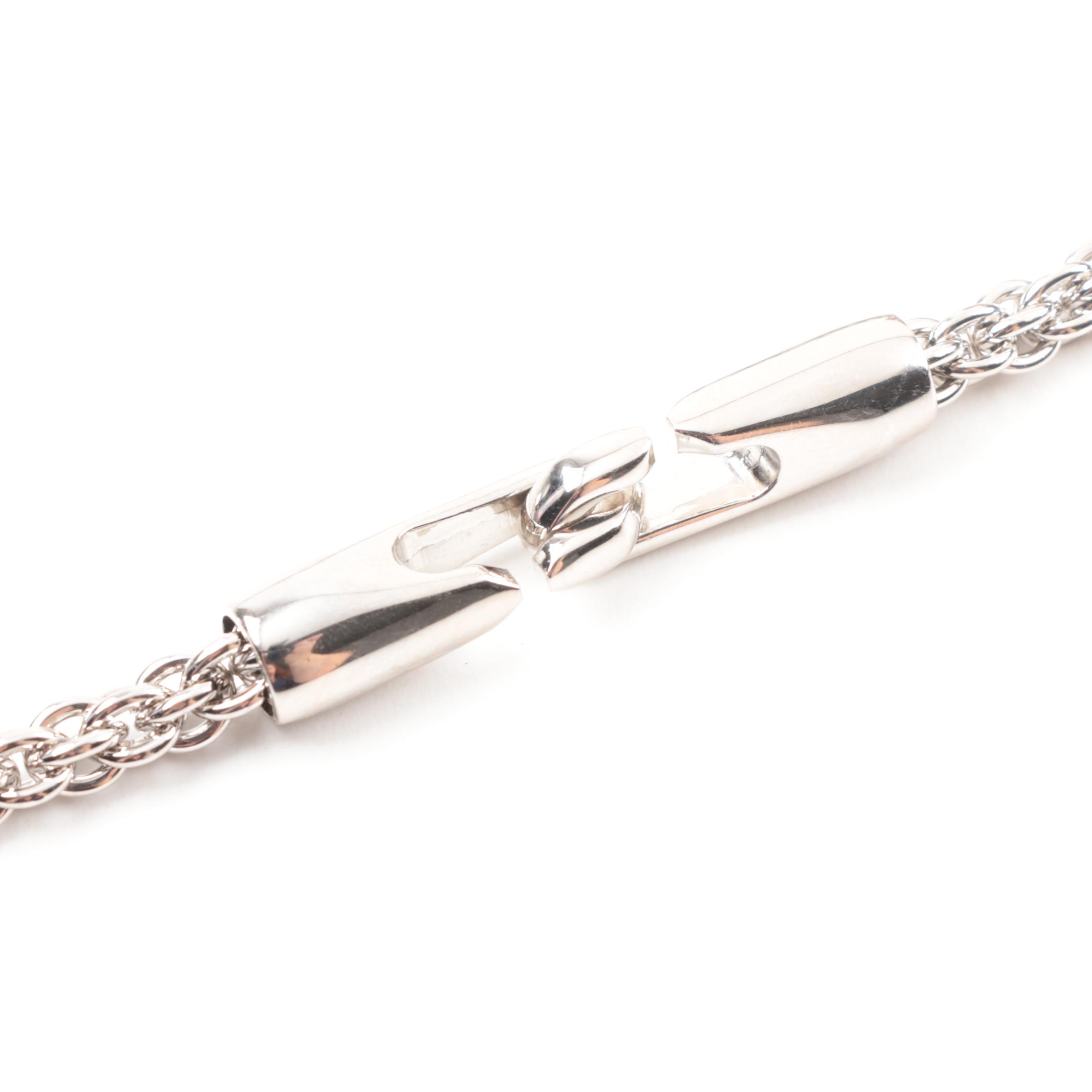 Valentino Garavani Glam Lock Embellished Leather Shoulder Bag