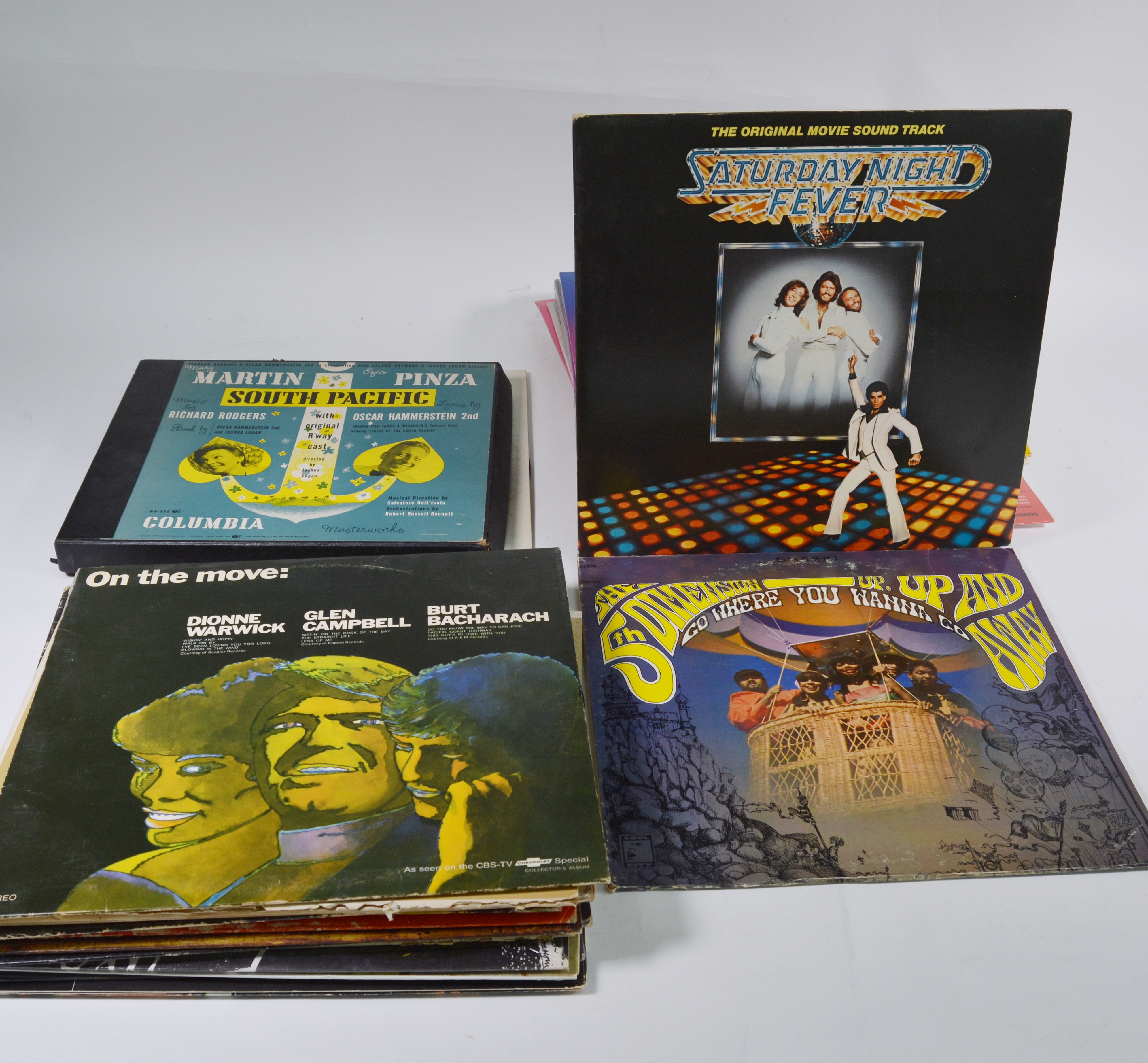 1950s, 60s, 70s Music Collection of Vinyl Records