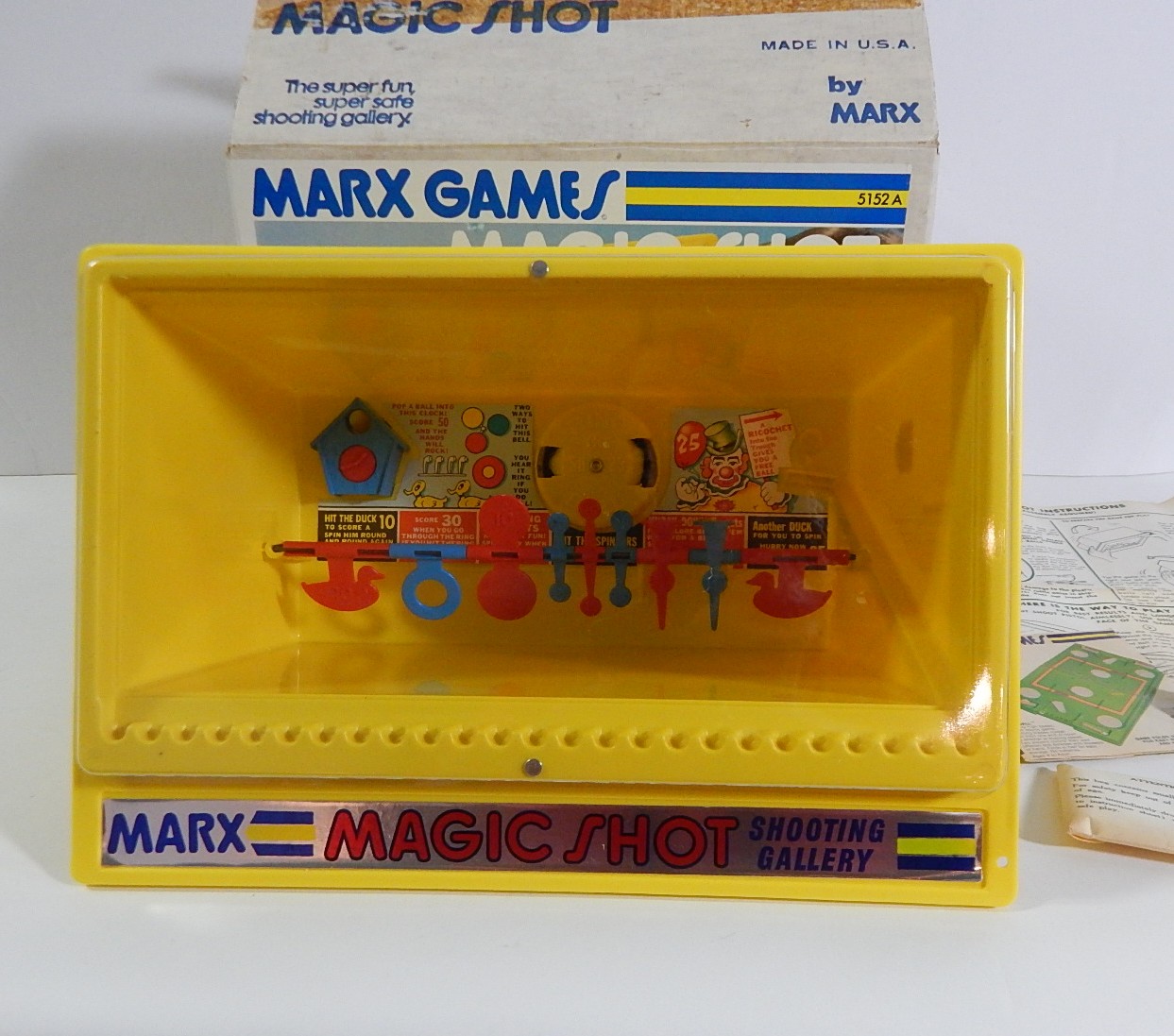 Vintage Marx Magic Shot Game with Box - New