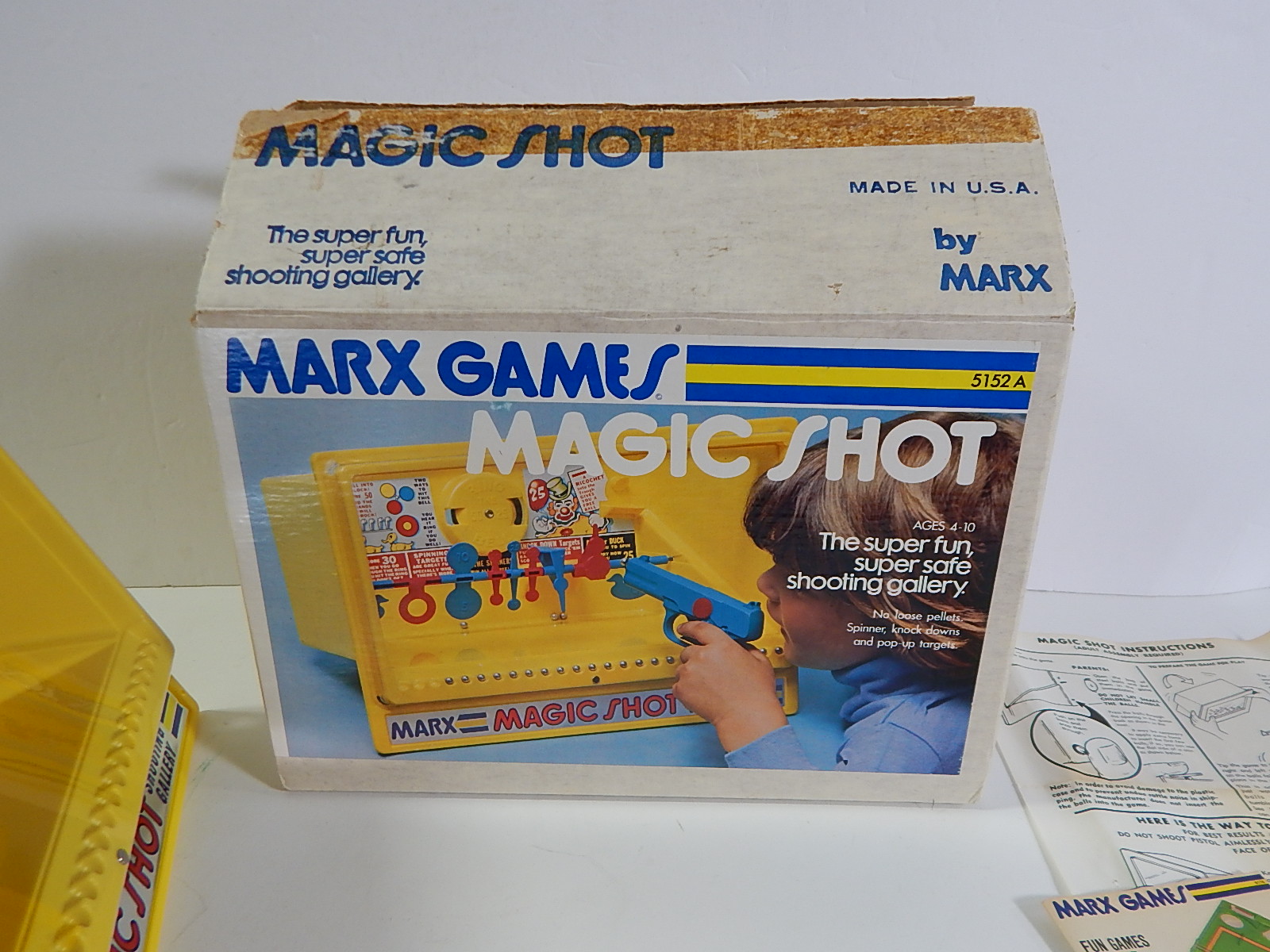 Vintage Marx Magic Shot Game with Box - New