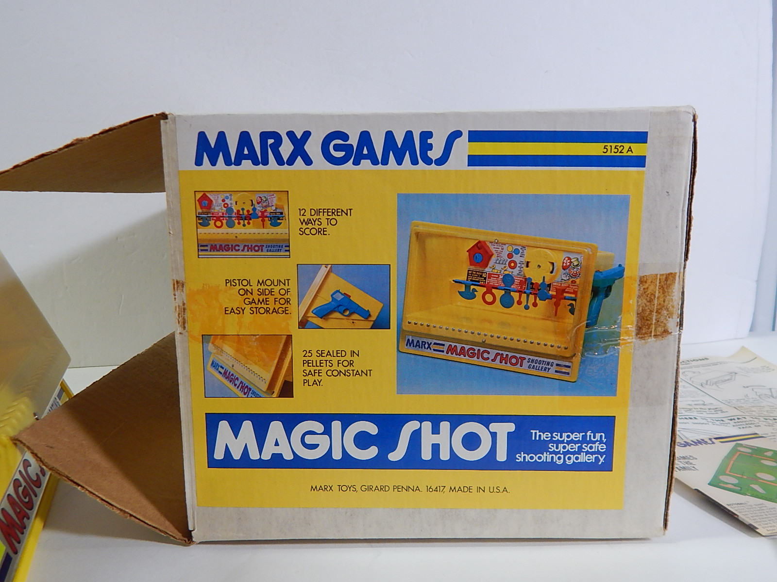 Vintage Marx Magic Shot Game with Box - New