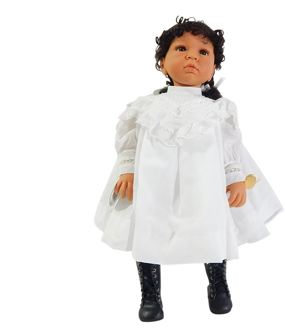 Lee Middleton First Generation African American Doll with Box