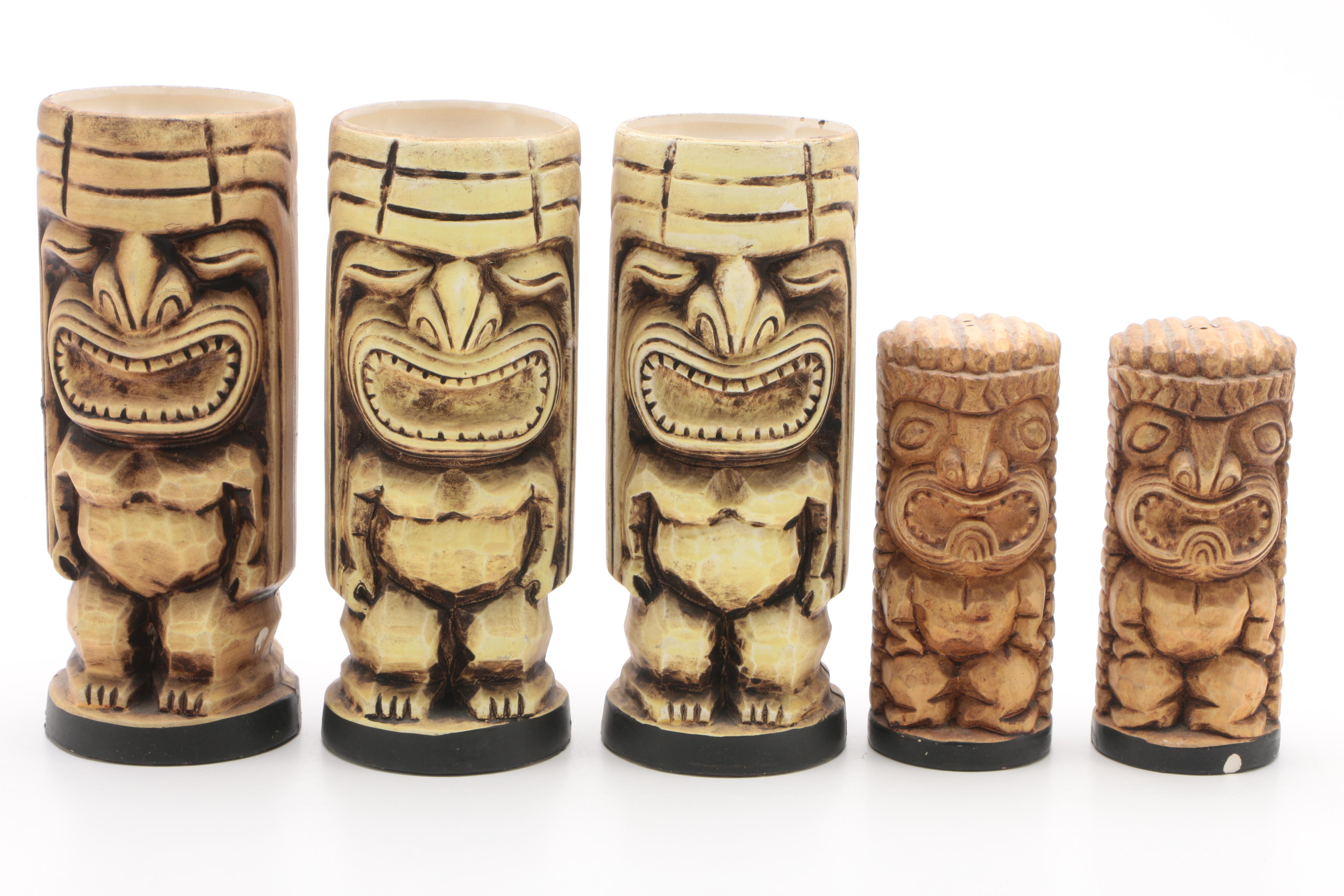 Vintage Signed Julene Mechler Hawaiian Dancer Figurine with CDGC Figurines