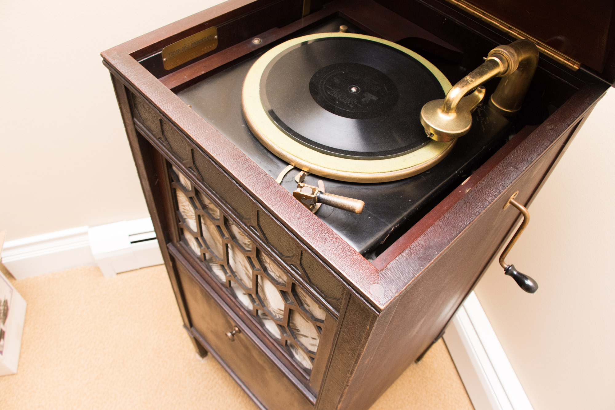 Thomas A. Edison Disc Phonograph