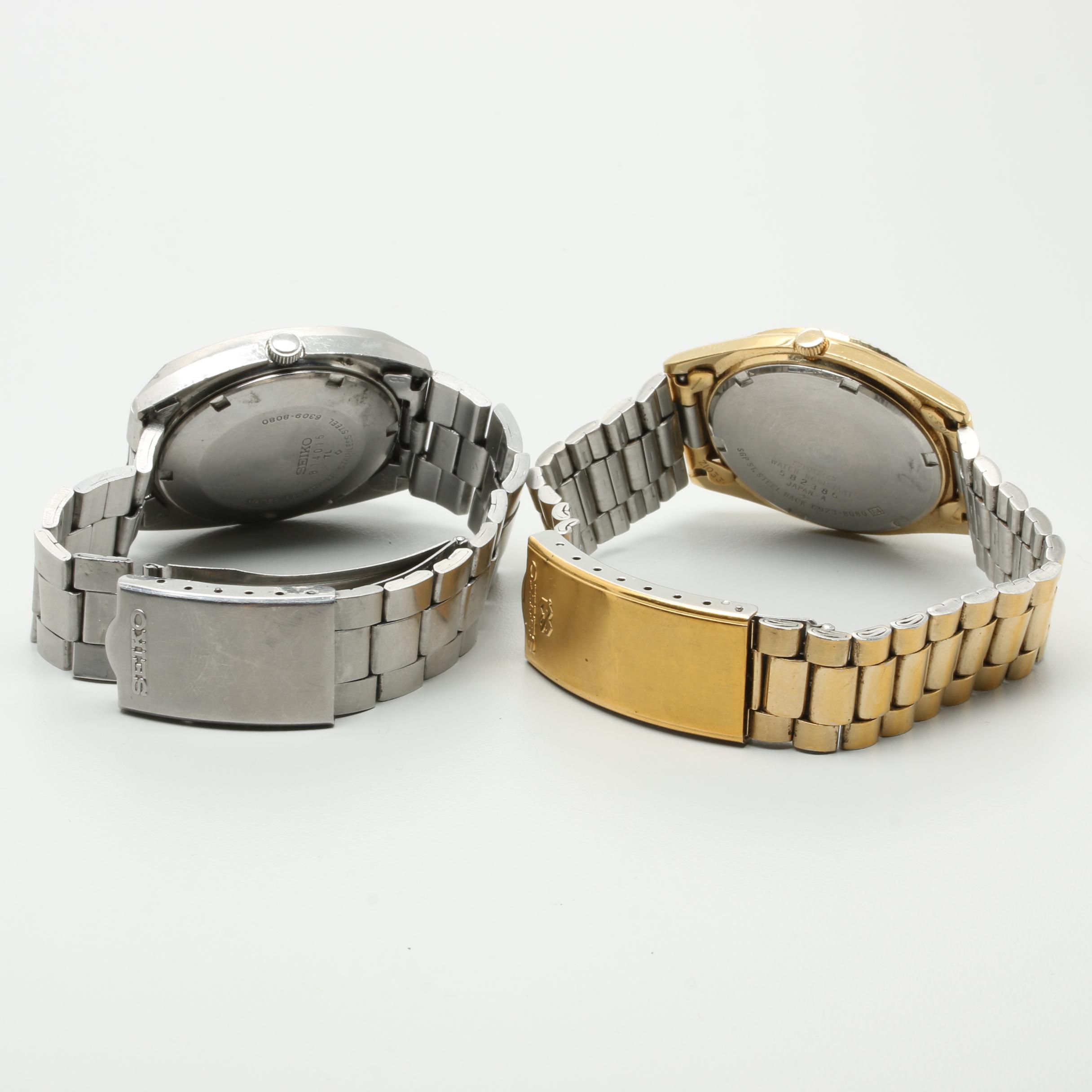 Seiko Gold and Silver Tone Watches
