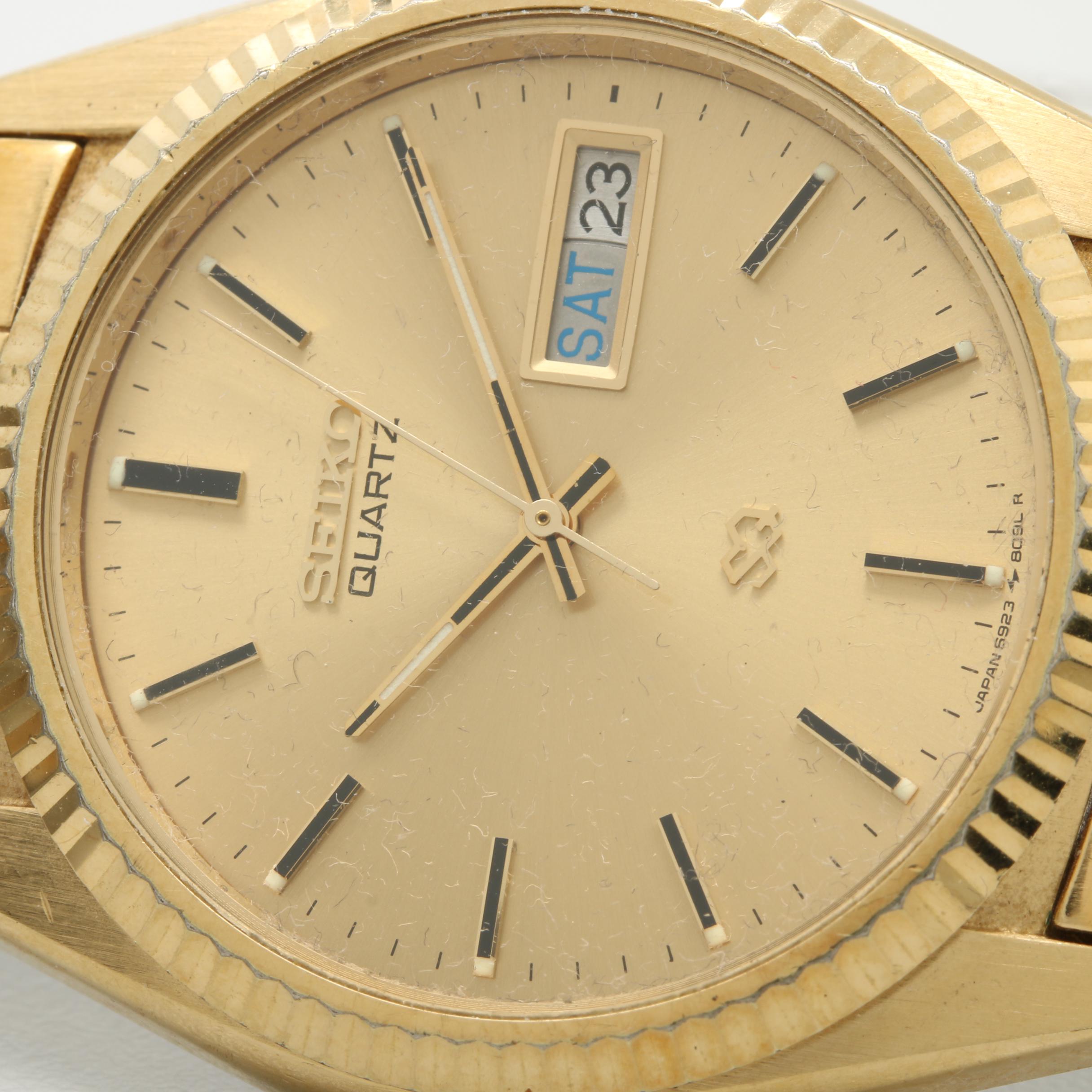 Seiko Gold and Silver Tone Watches