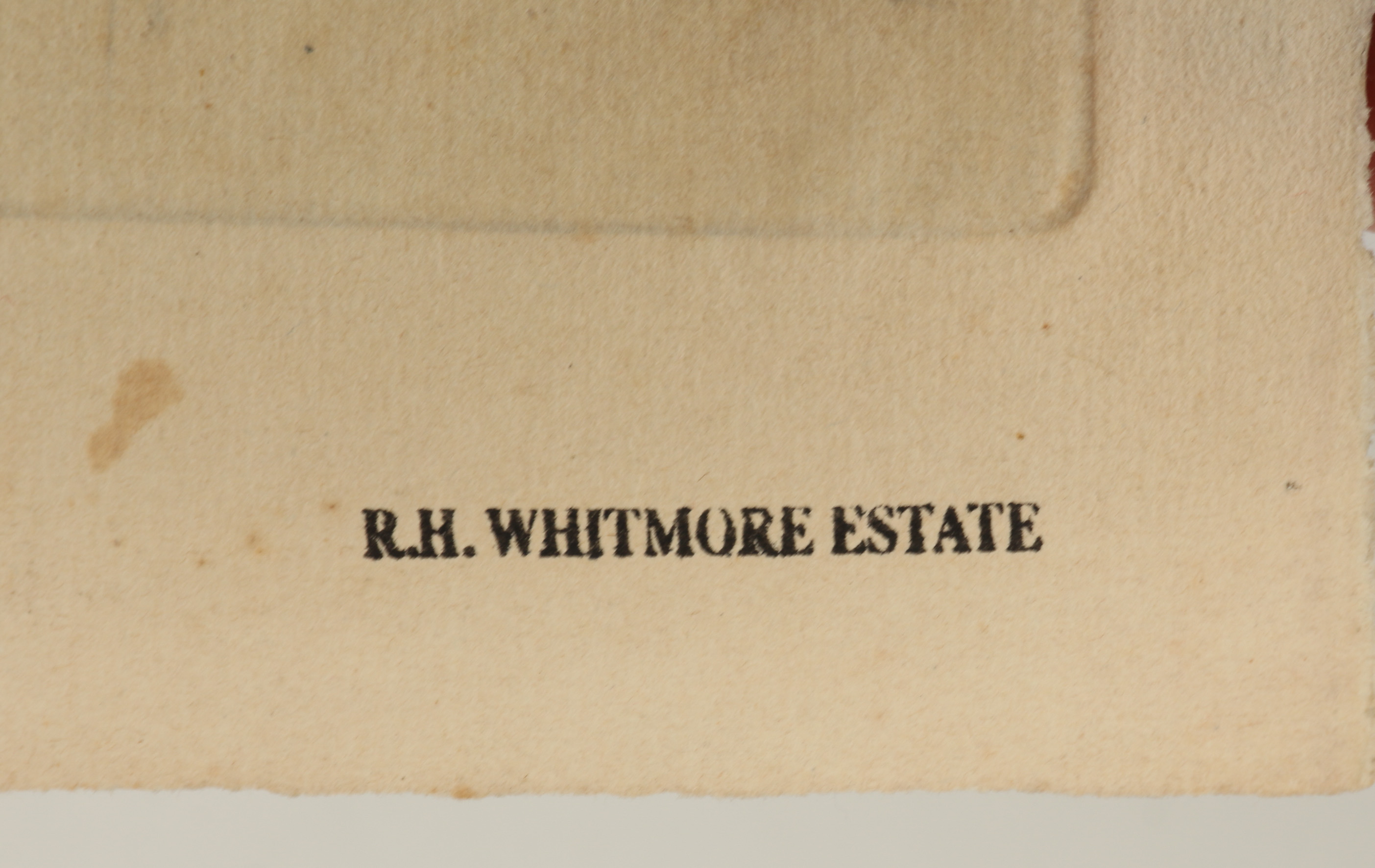 Robert Whitmore Etching "City"