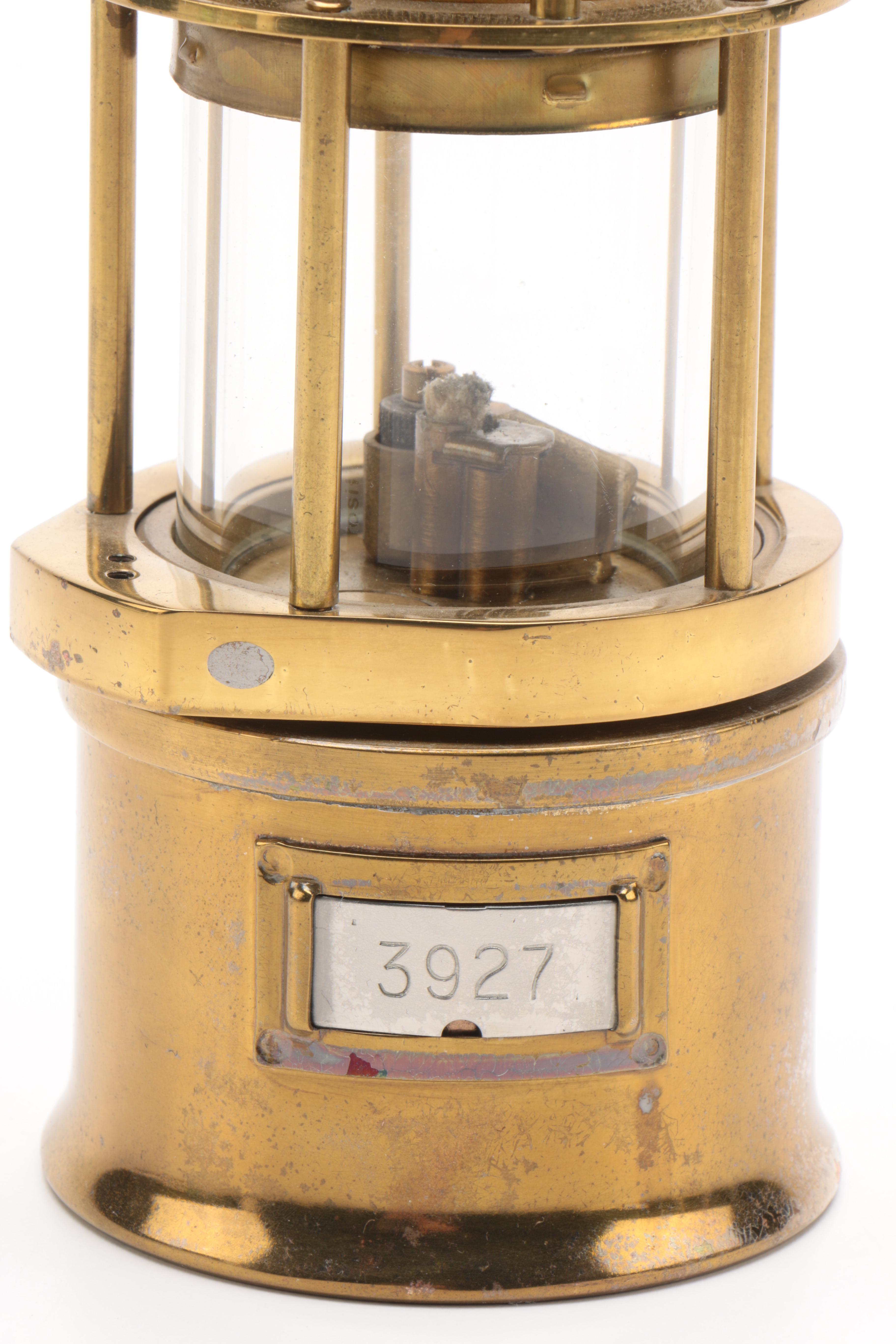 Friemann & Wolf German Replica Type 400 Gas-Burning Mining Safety Lamp