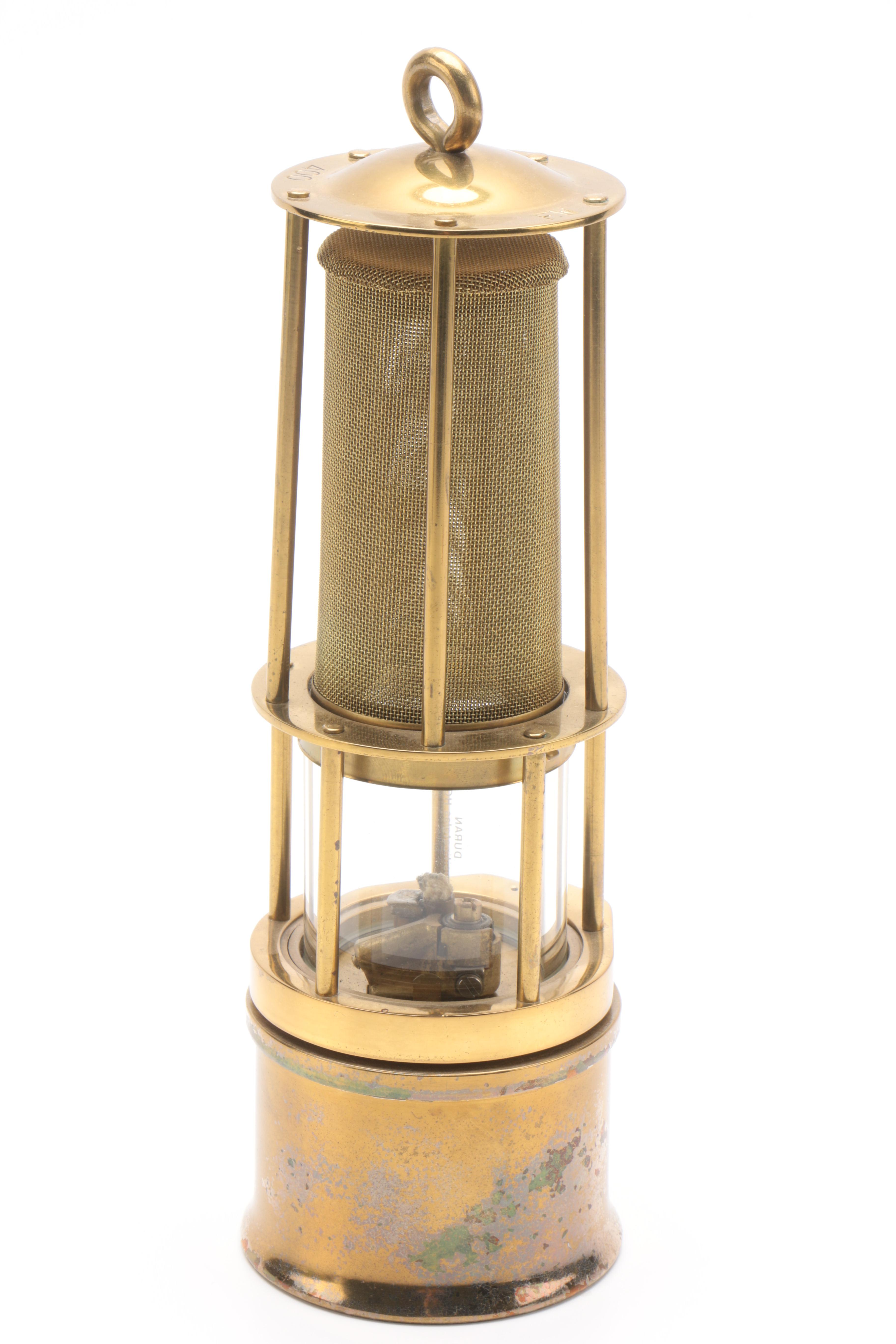 Friemann & Wolf German Replica Type 400 Gas-Burning Mining Safety Lamp