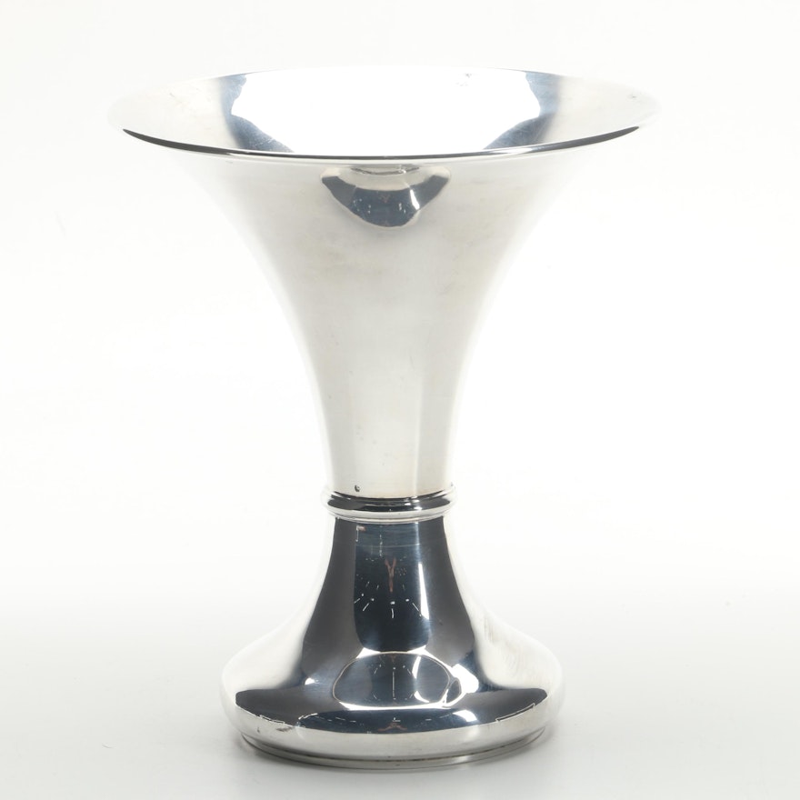 The Stieff Company Sterling Silver Trumpet Vase