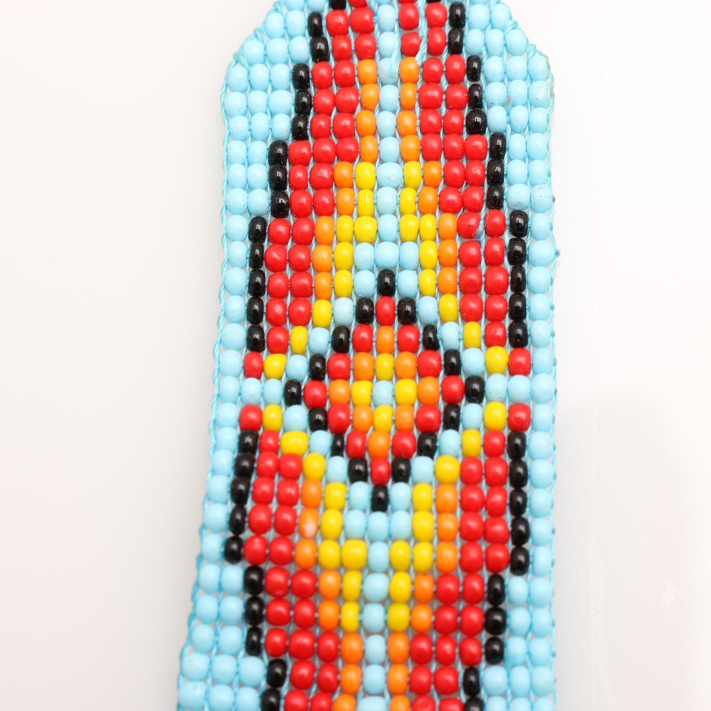 Collection of Hand Beaded Native American Jewelry