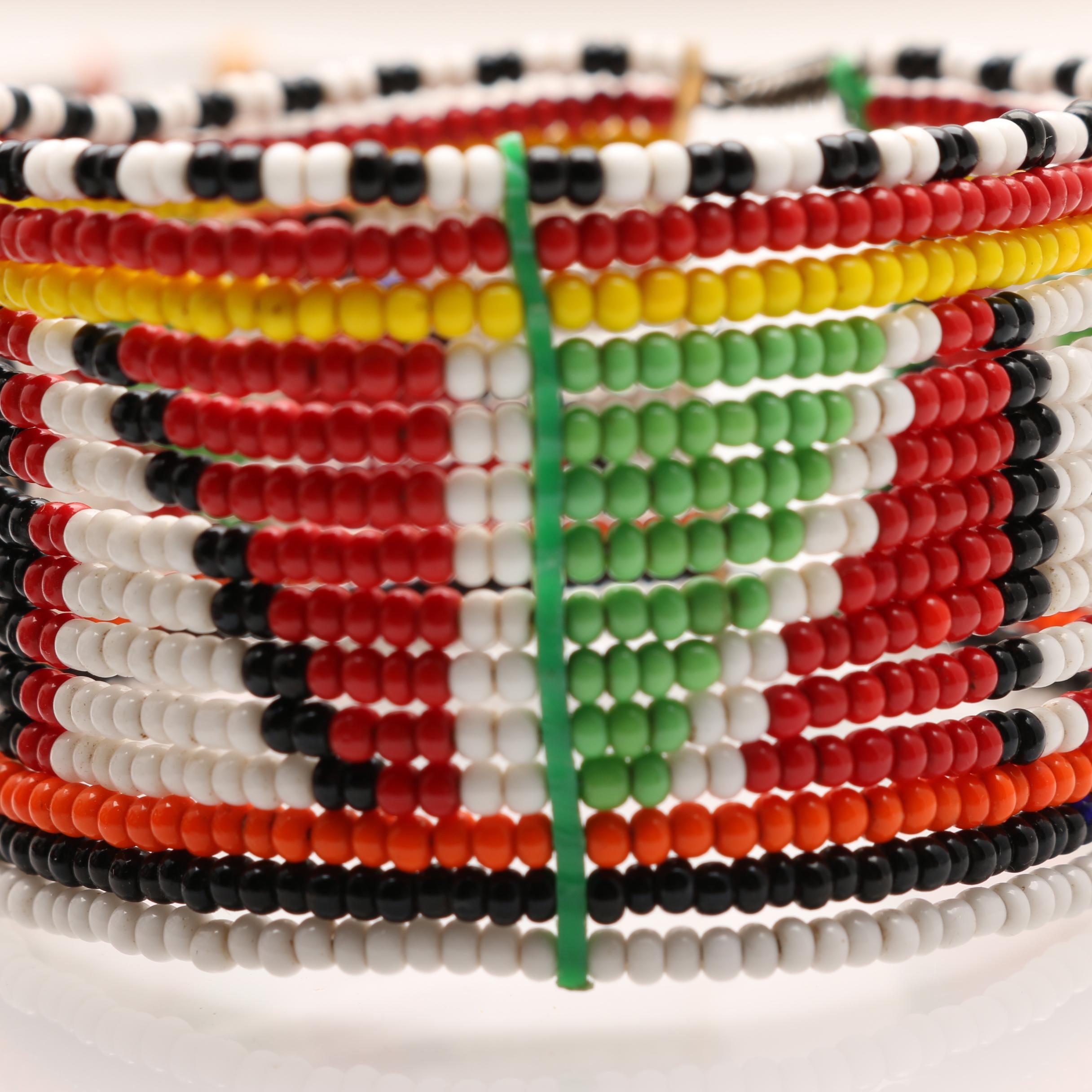 Collection of Hand Beaded Native American Jewelry