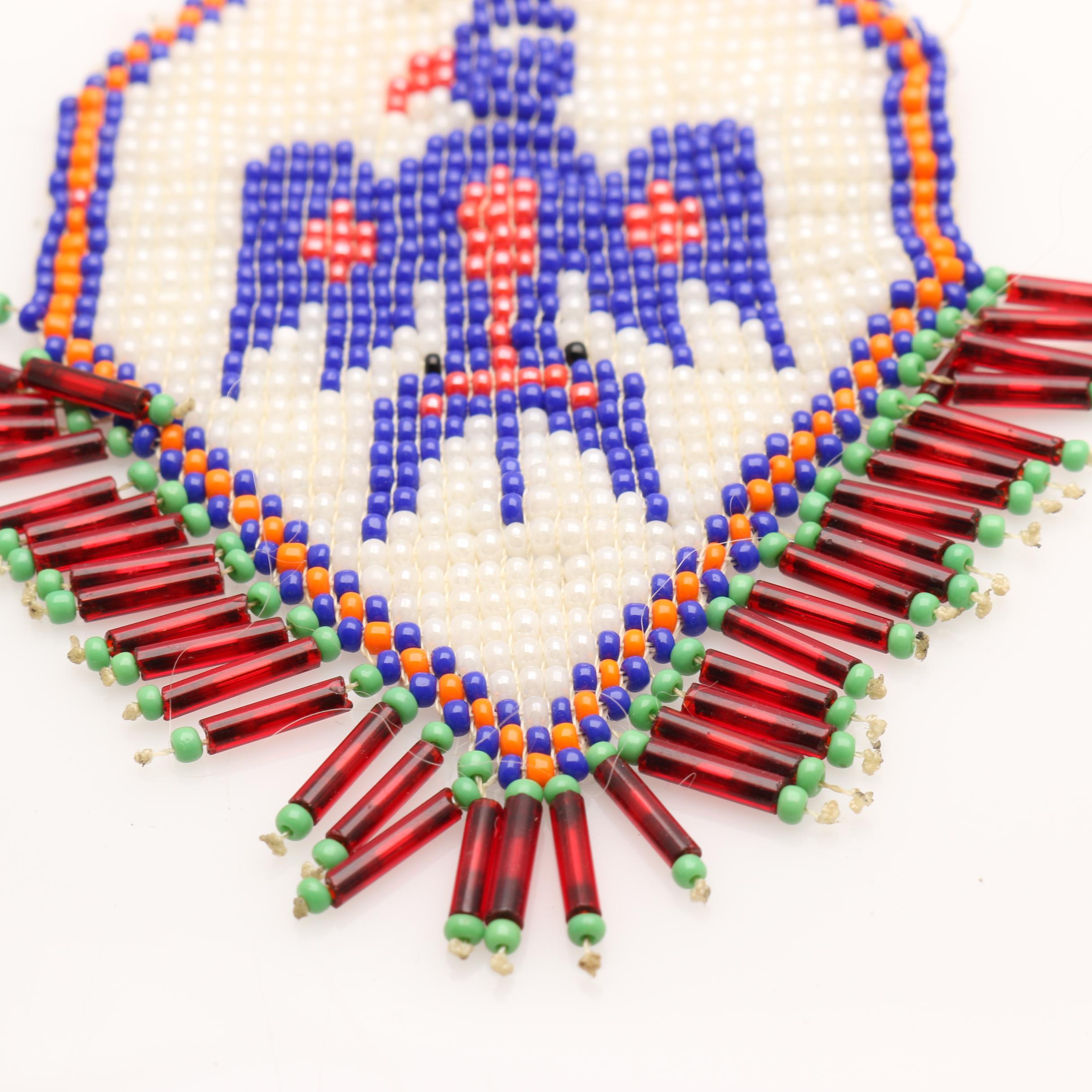 Collection of Hand Beaded Native American Jewelry
